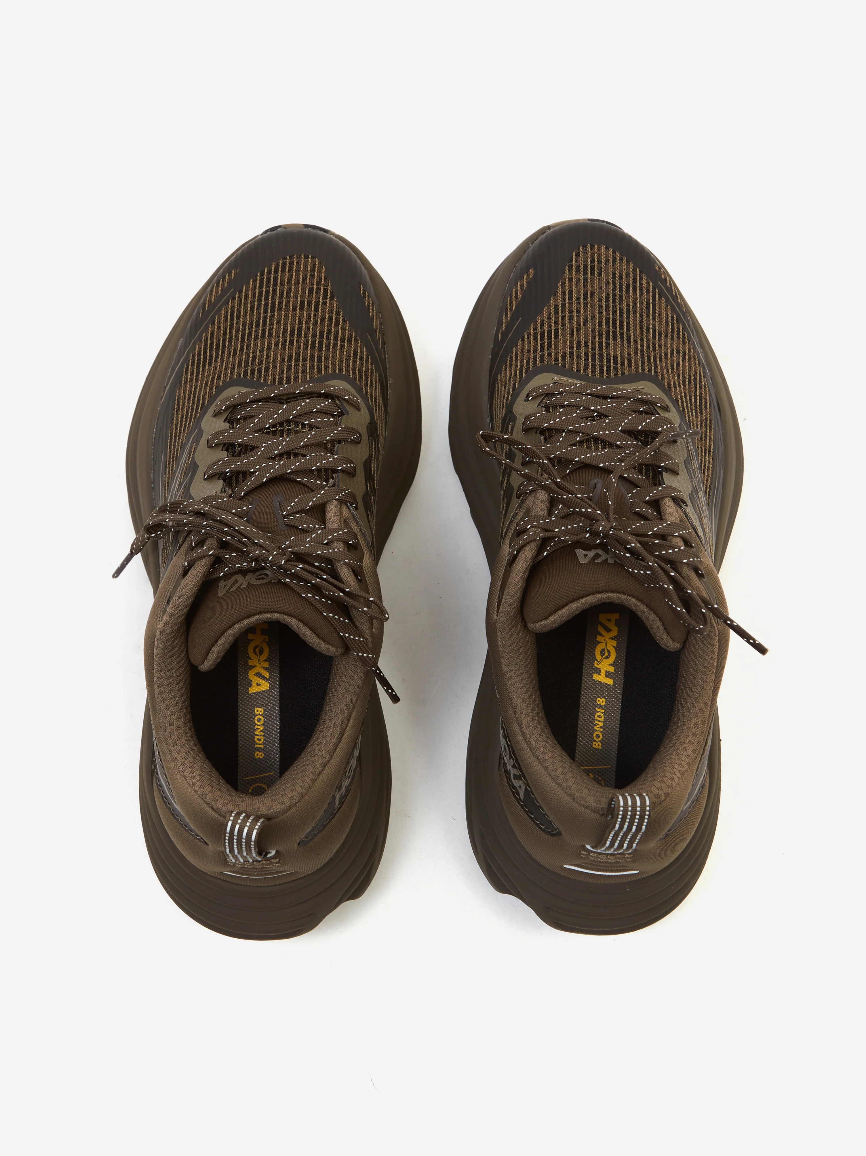 Hoka One One U Bondi 8 TS Caged W - Umber/Deep Umber - Image 6