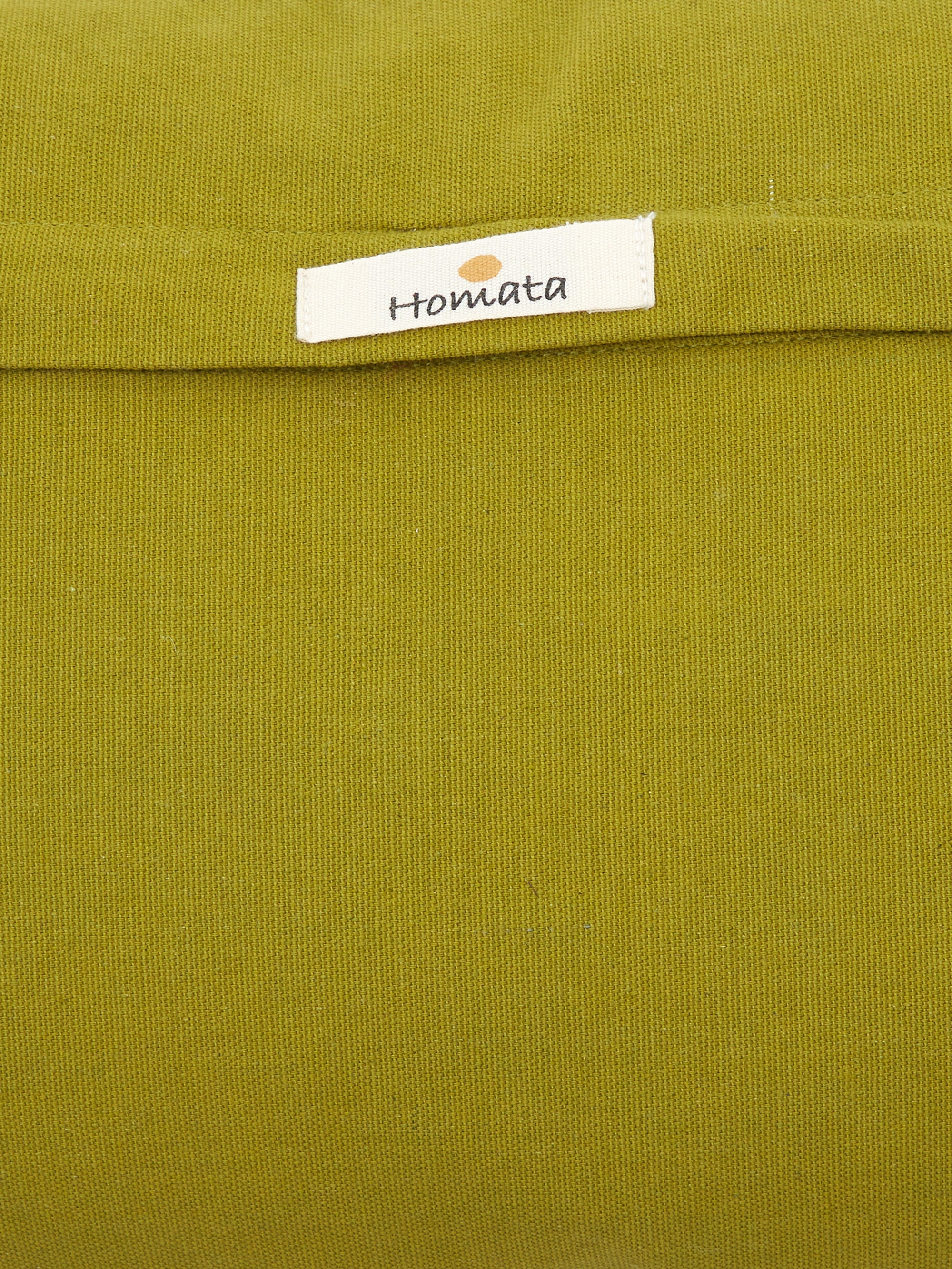 Homata Handwoven Bubble Shape Cushion Cover 30cm x 50cm - Olive - Image 4