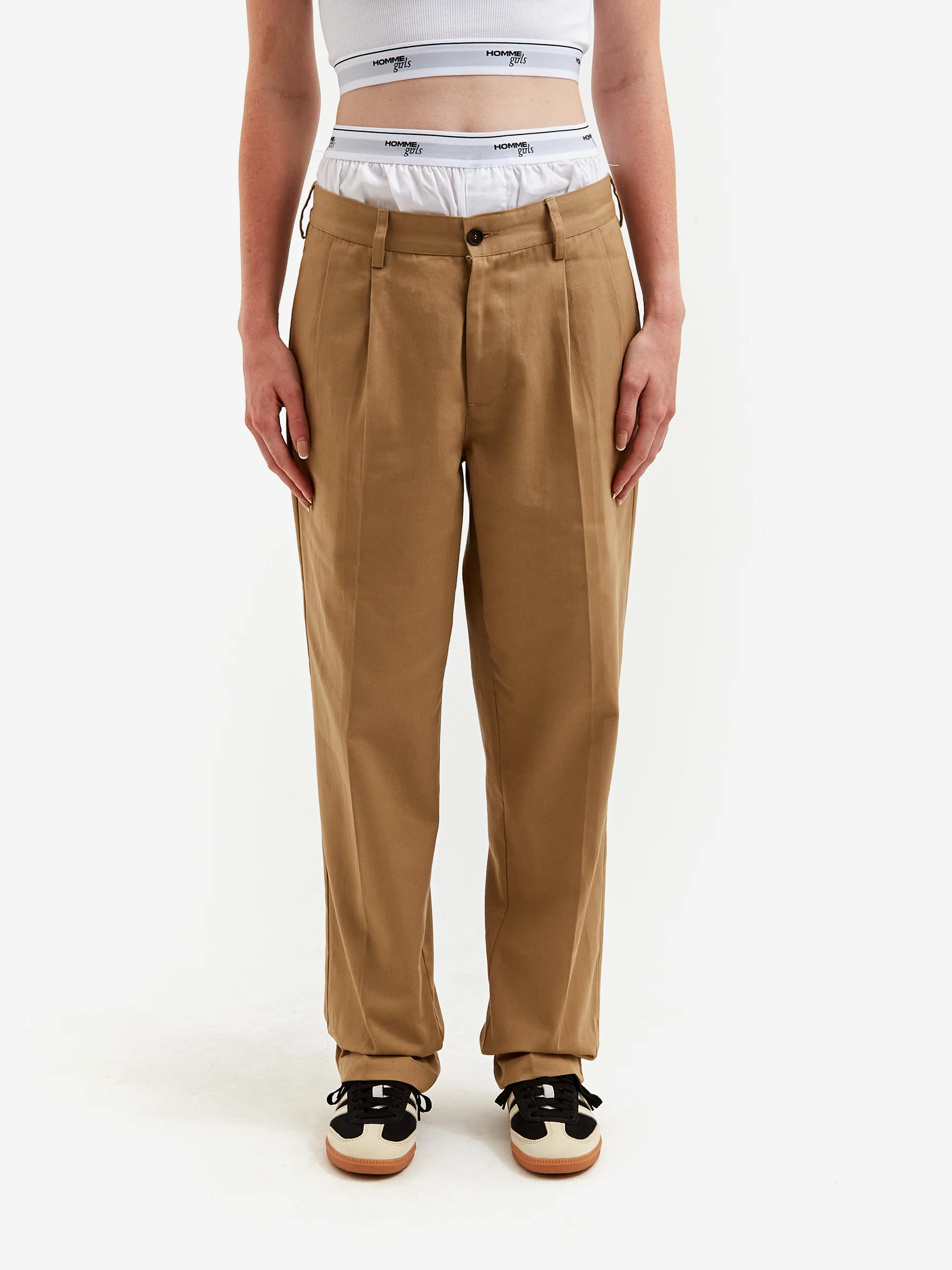 Hommegirls Boxer Trousers - Khaki