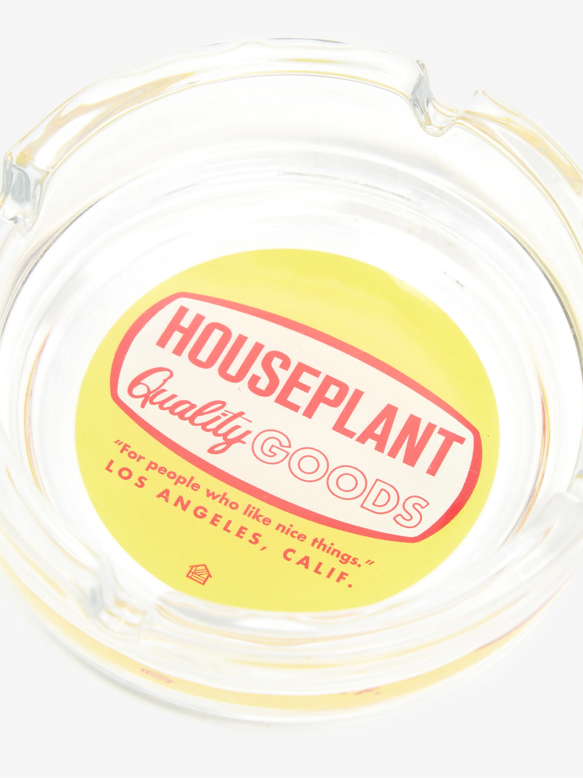 Houseplant by Seth Rogen Glass Ashtray - Yellow - Image 3