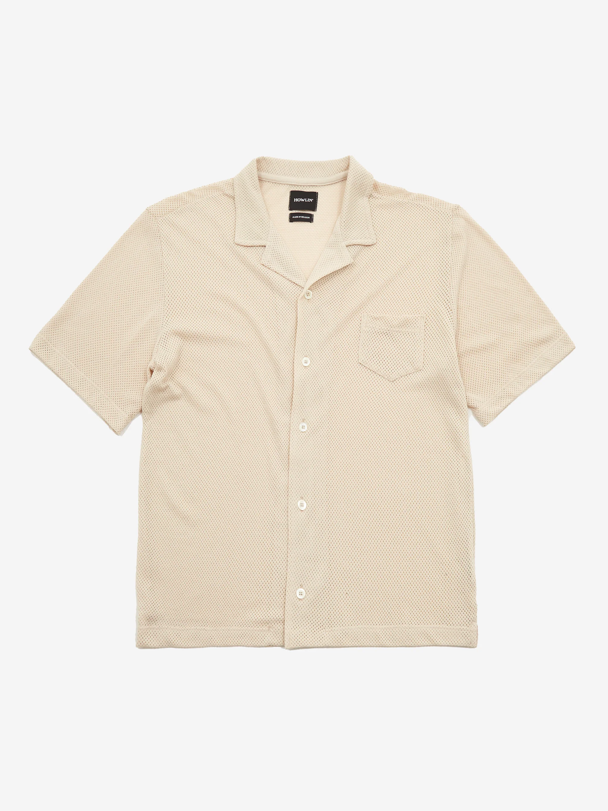 Howlin Bass Culture Mesh Shirt - Sandshell