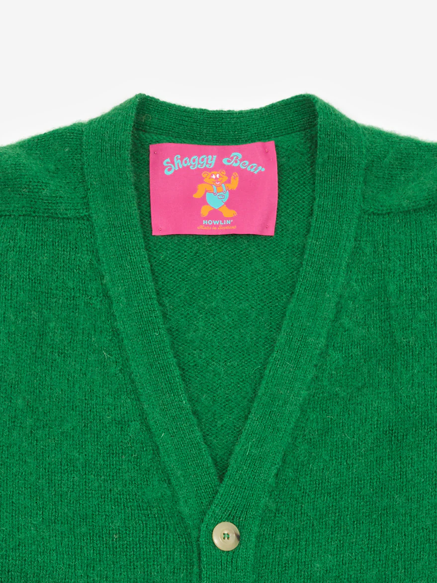 Howlin' Shaggy Bear Cardigan - Greenlove - Image 2