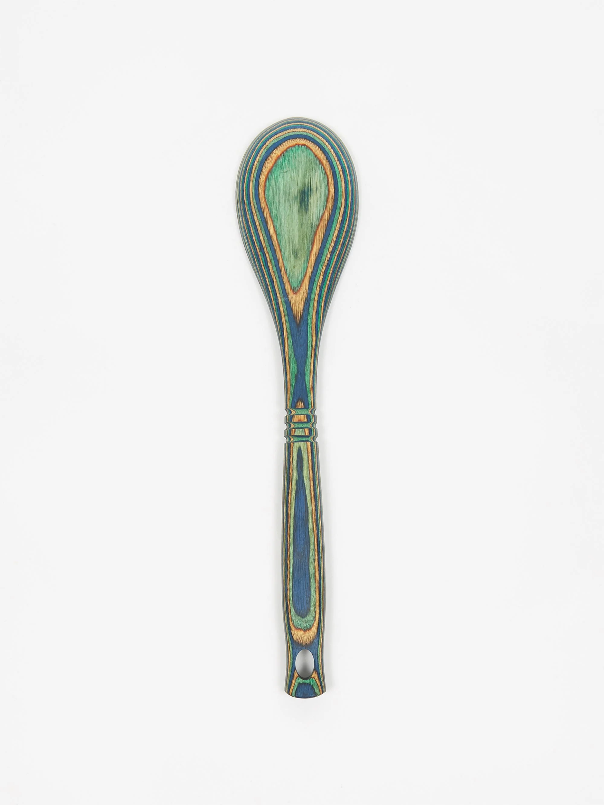 Island Bamboo Bamboo Pakka Spoon - Peacock - Image 4