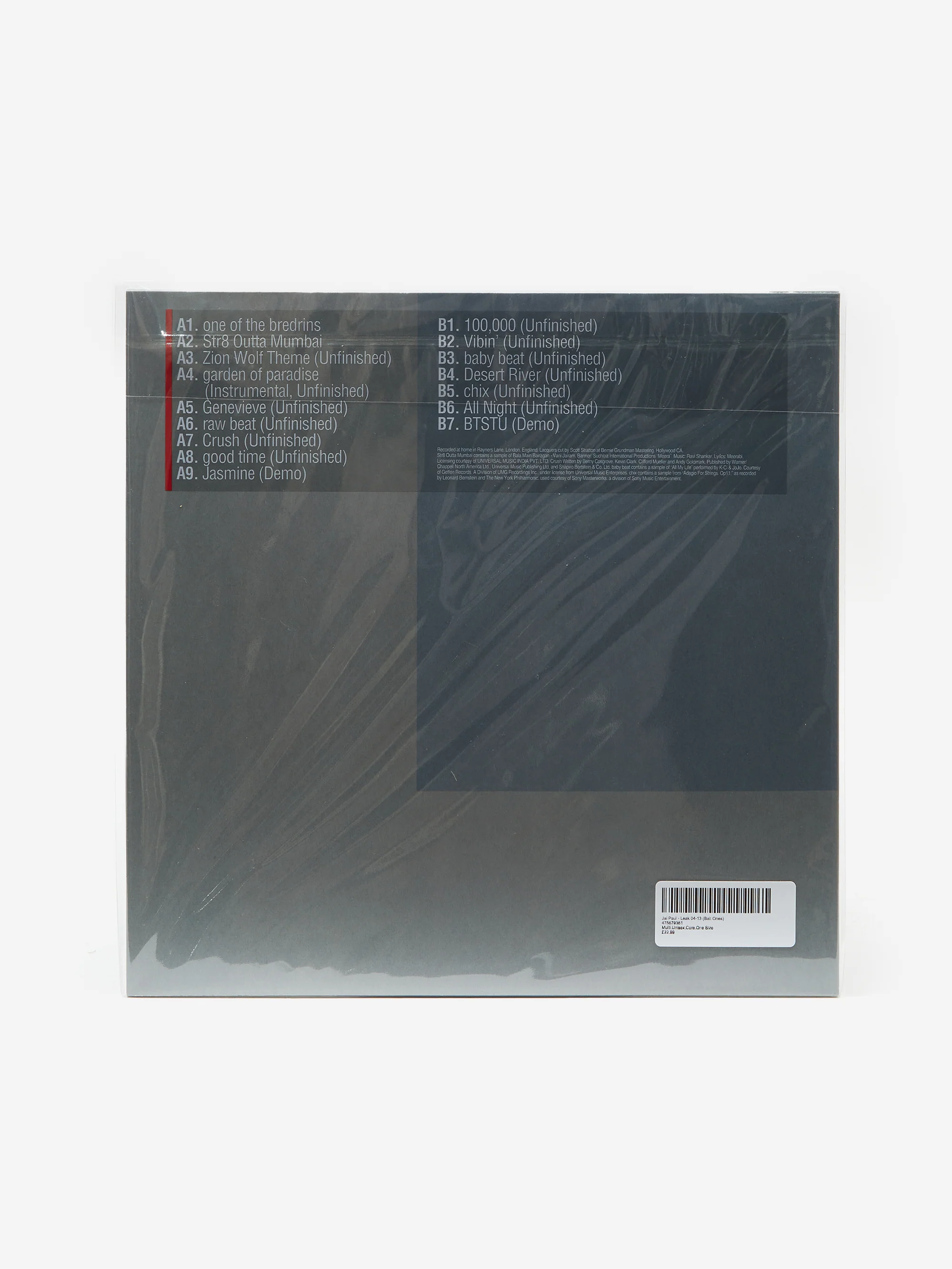 Jai Paul - Leak 04-13 (Bait Ones) - Image 2