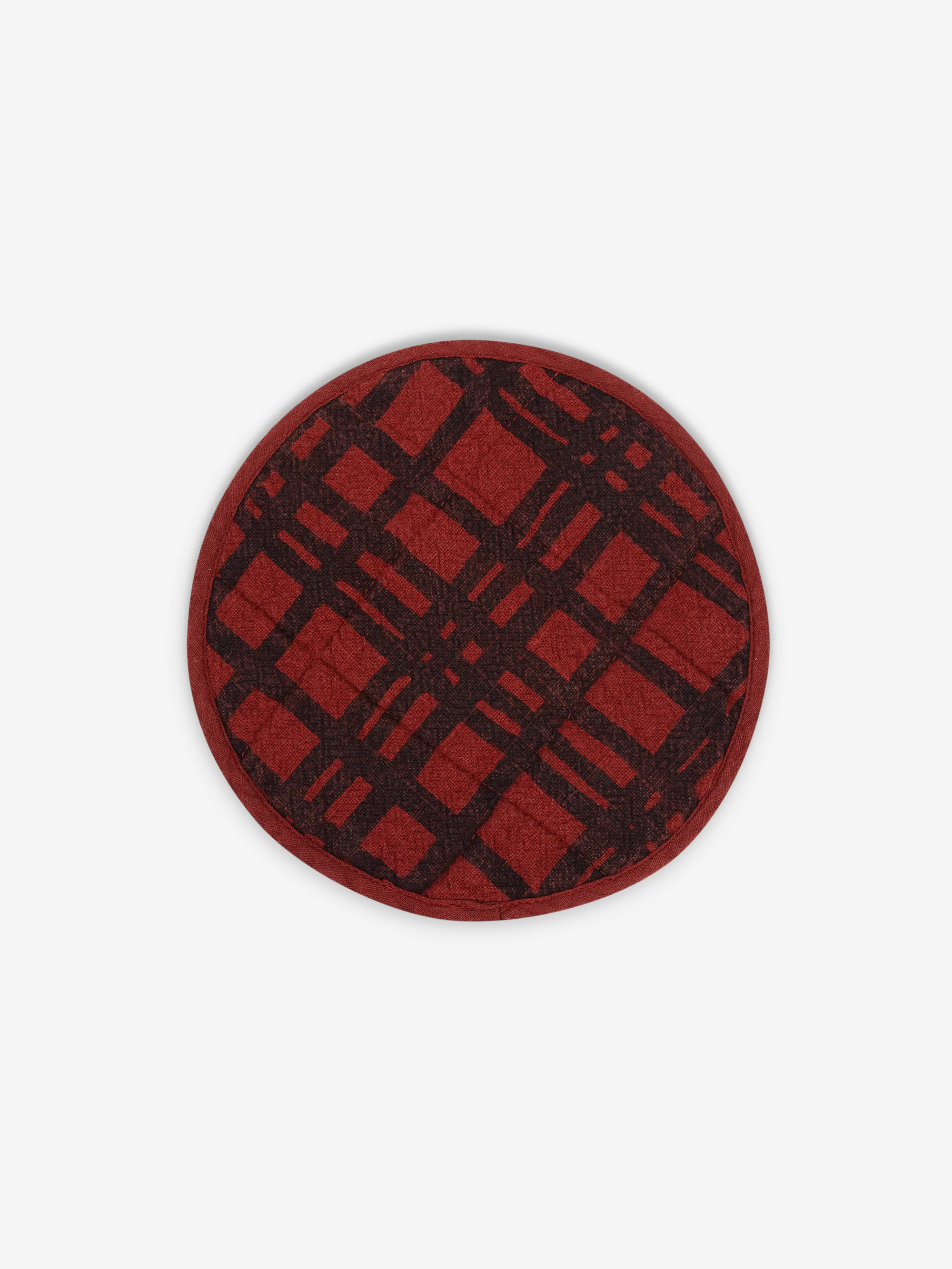 Jenny Pennywood Round Potholder Darby - Midnight/Clove
