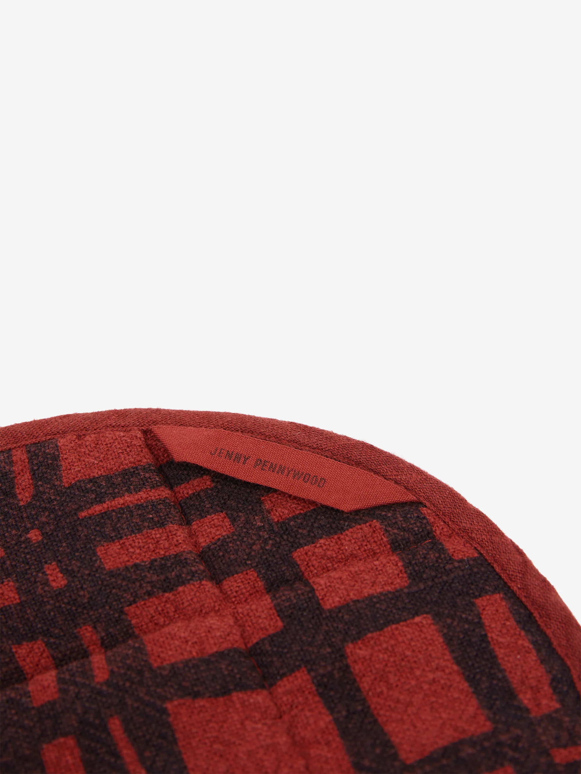 Jenny Pennywood Round Potholder Darby - Midnight/Clove - Image 3