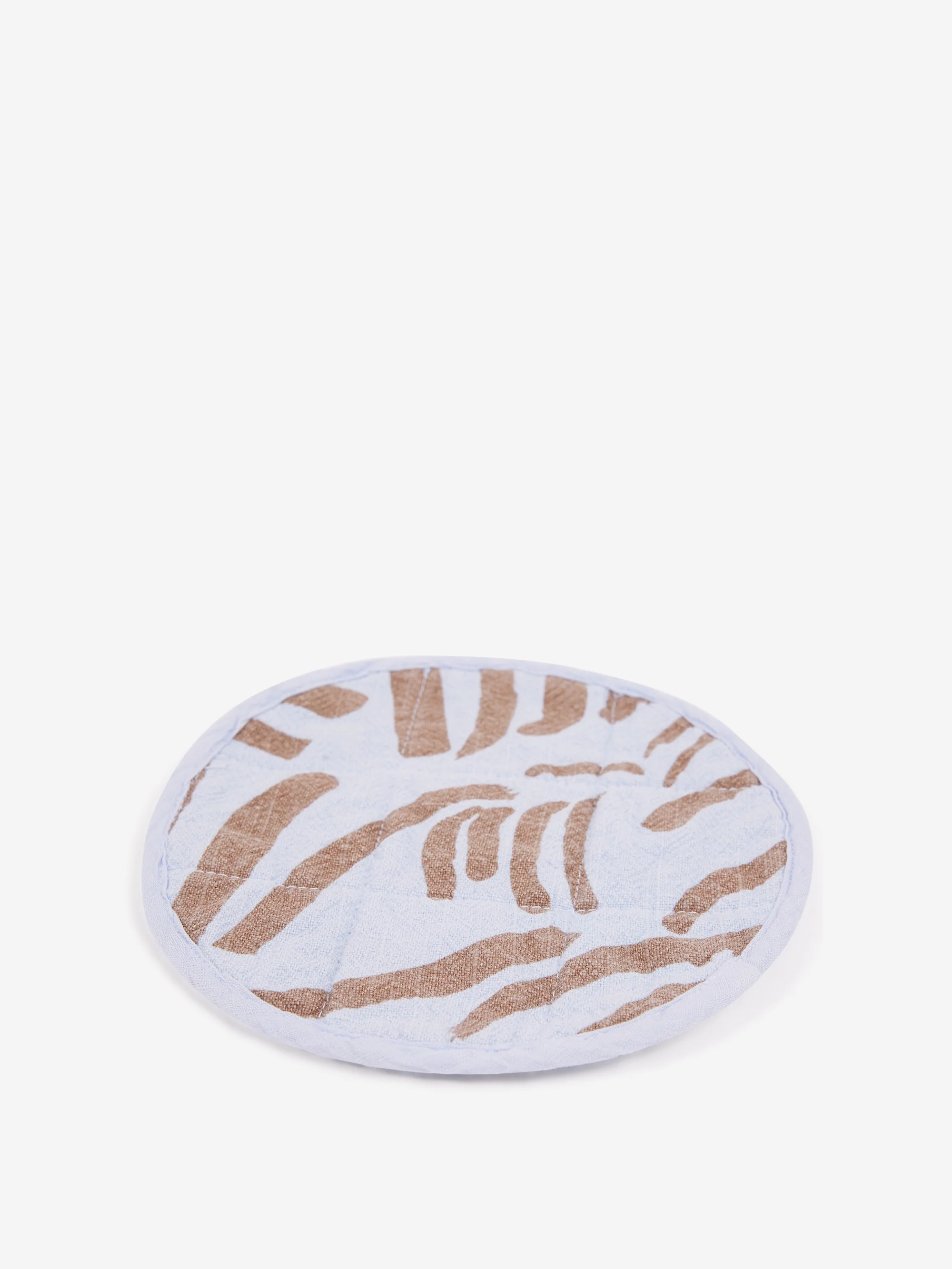 Jenny Pennywood Round Potholder Fold - Mist/Clay - Image 2