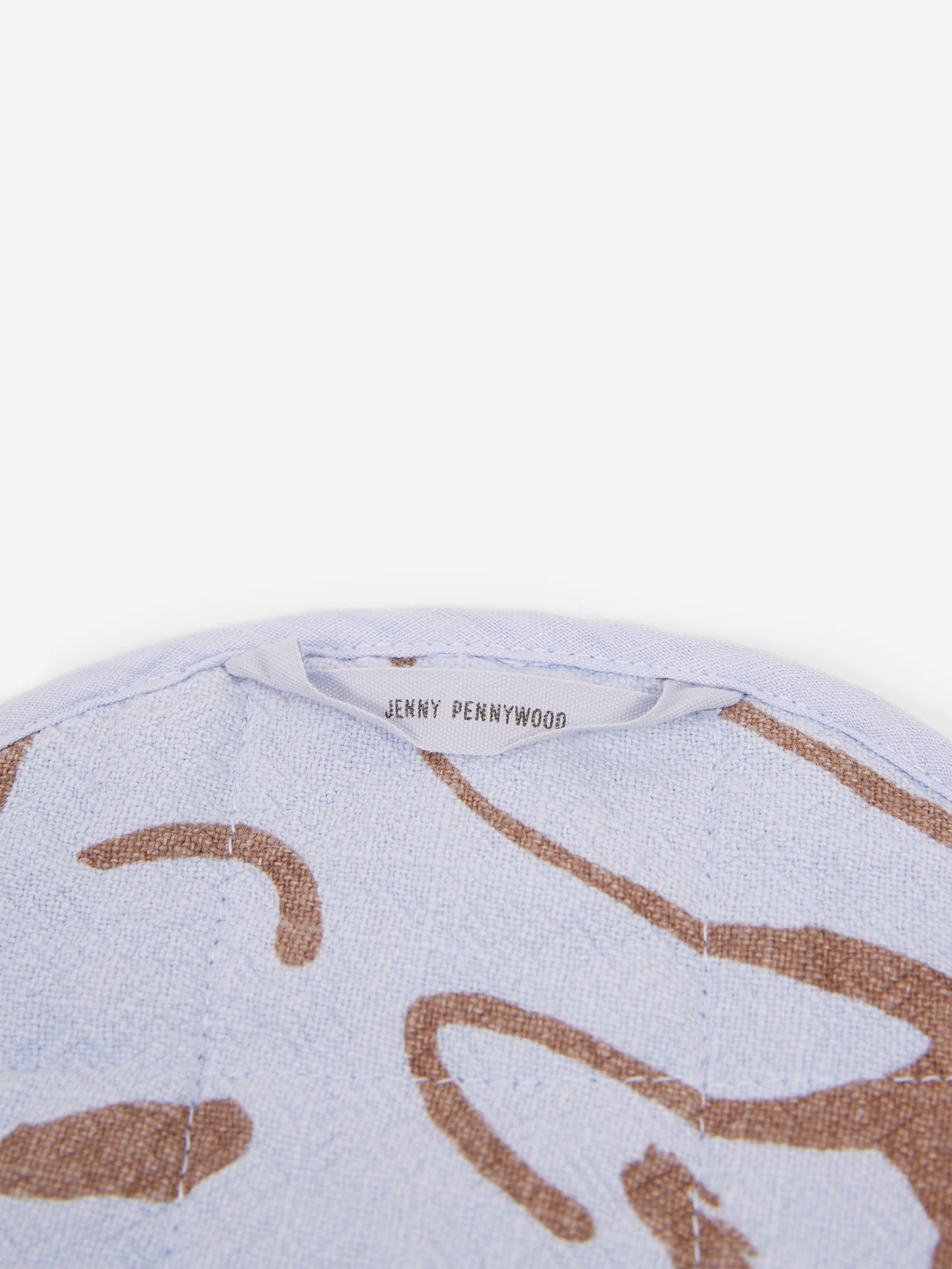 Jenny Pennywood Round Potholder Fold - Mist/Clay - Image 3