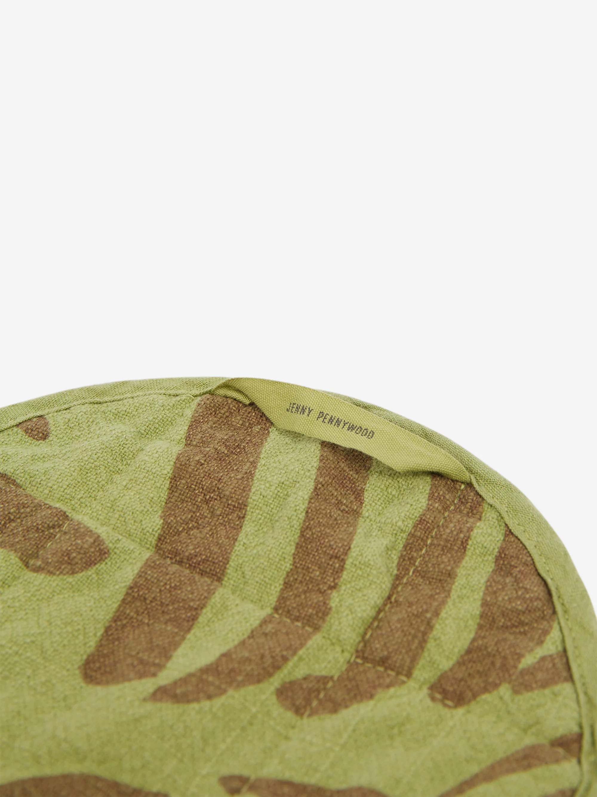 Jenny Pennywood Round Potholder Fold - Moss/Clay - Image 3