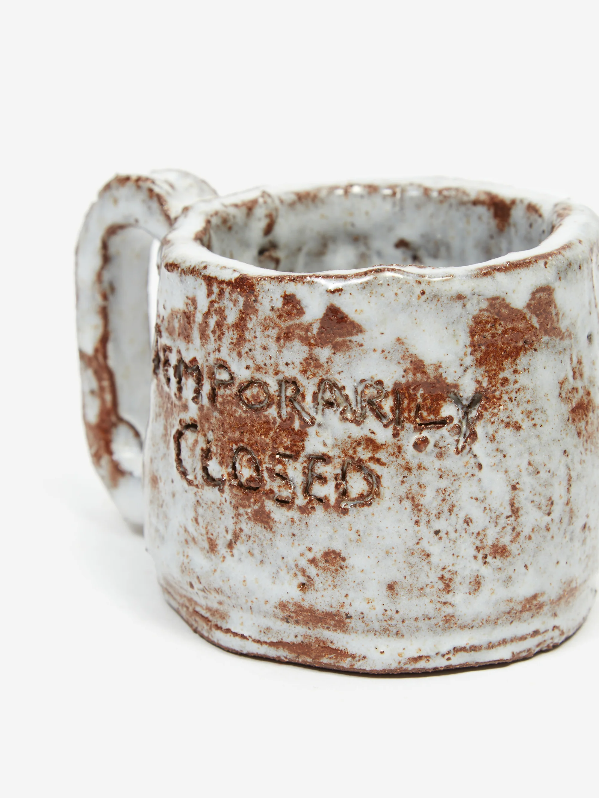 Joe Sweeney Handmade Temporarily Closed Mug - Image 3