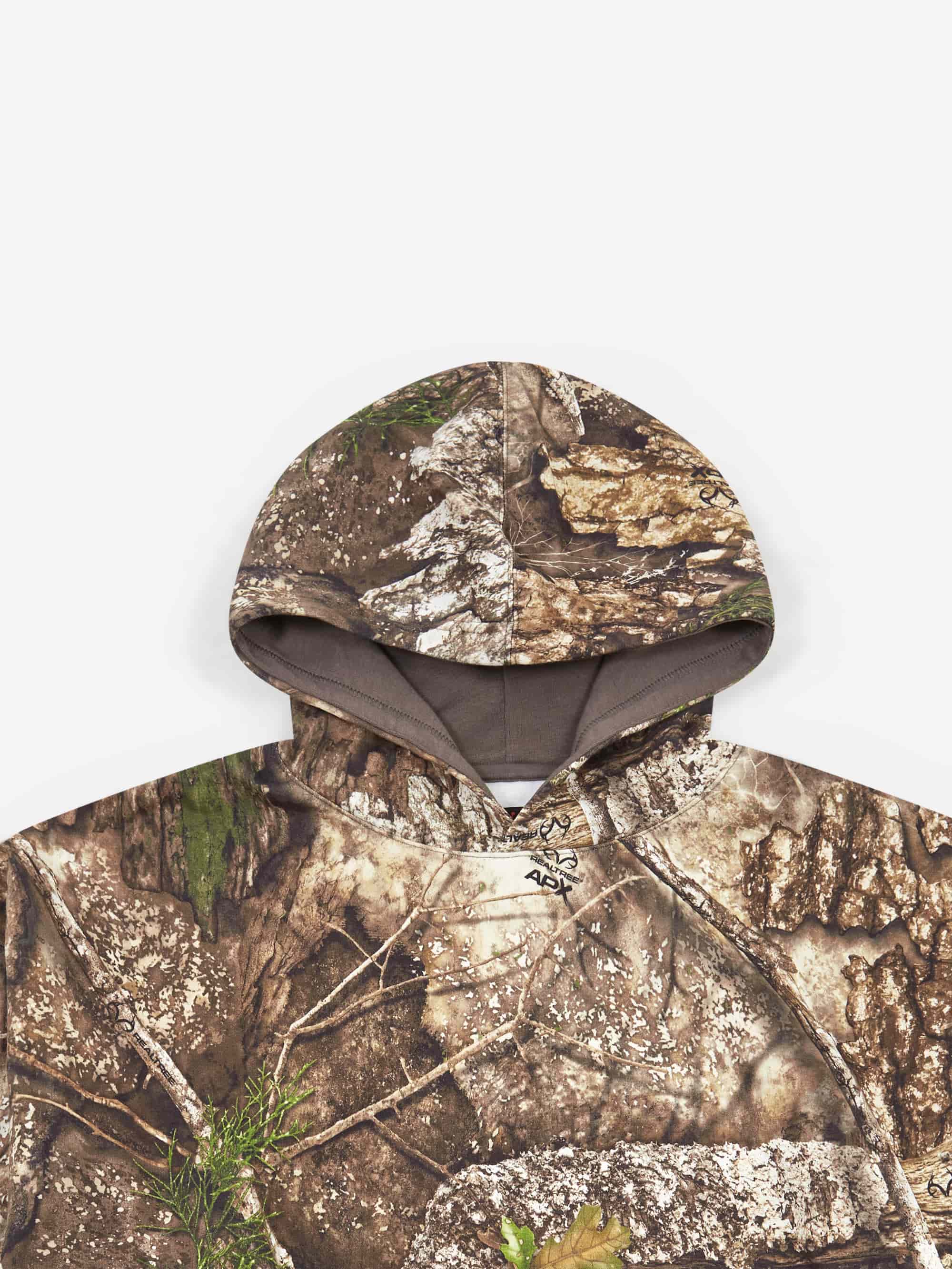 Jordan Brooklyn Fleece Realtree Pullover Hoodie - Medium Olive/Sail - Image 2