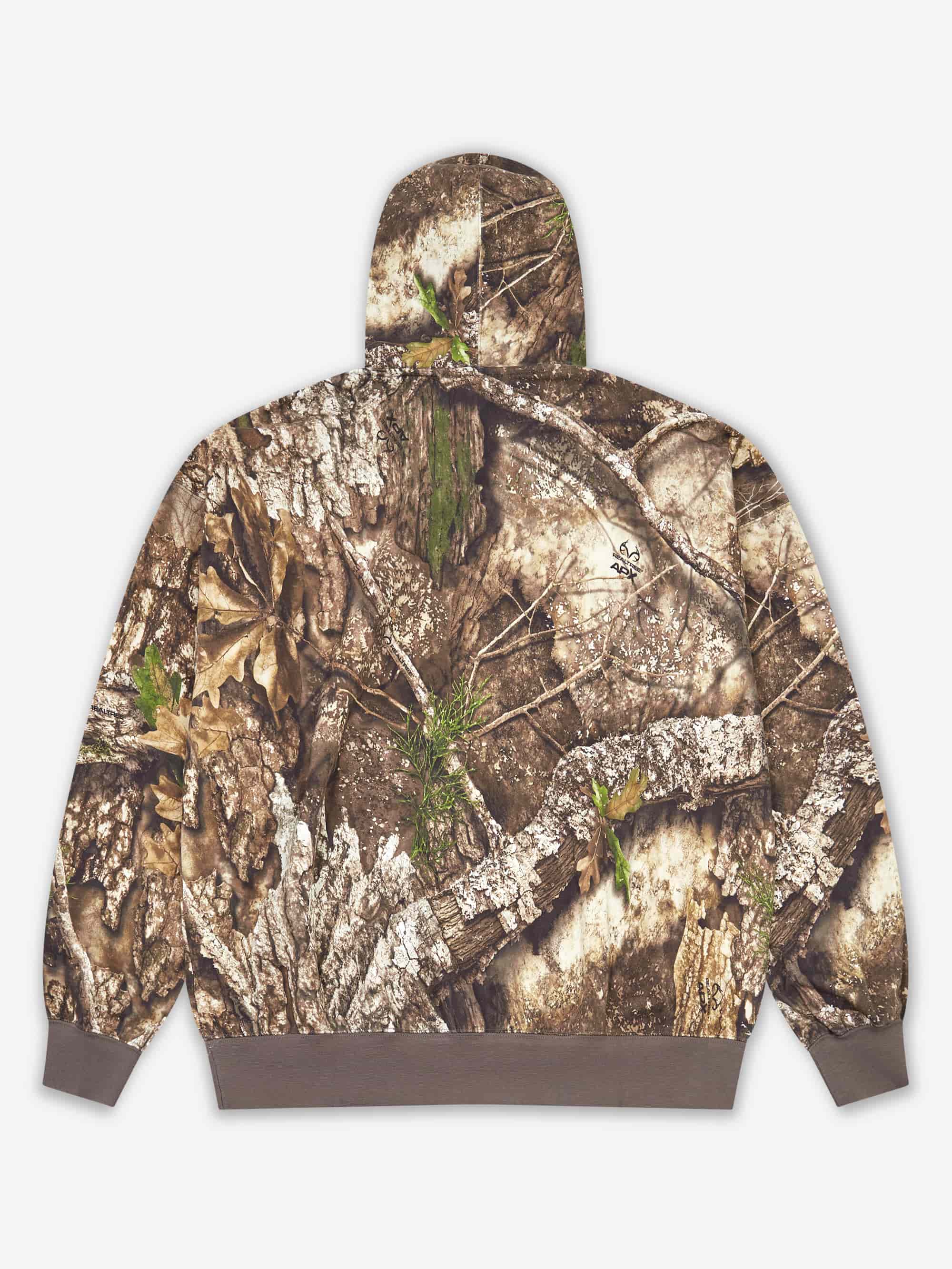 Jordan Brooklyn Fleece Realtree Pullover Hoodie - Medium Olive/Sail - Image 3