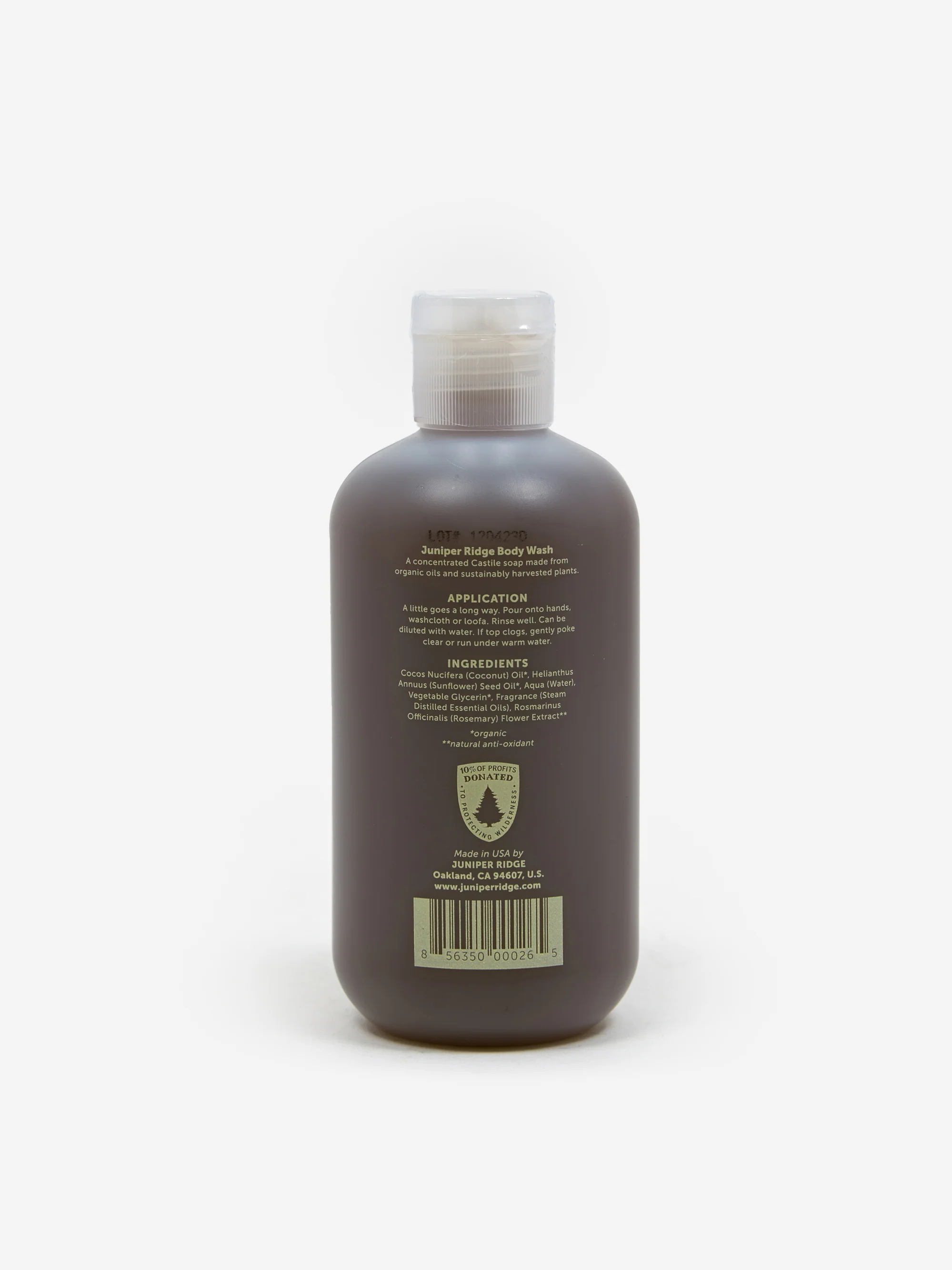 Juniper Ridge Body Wash - White Sage 8oz - Image 2