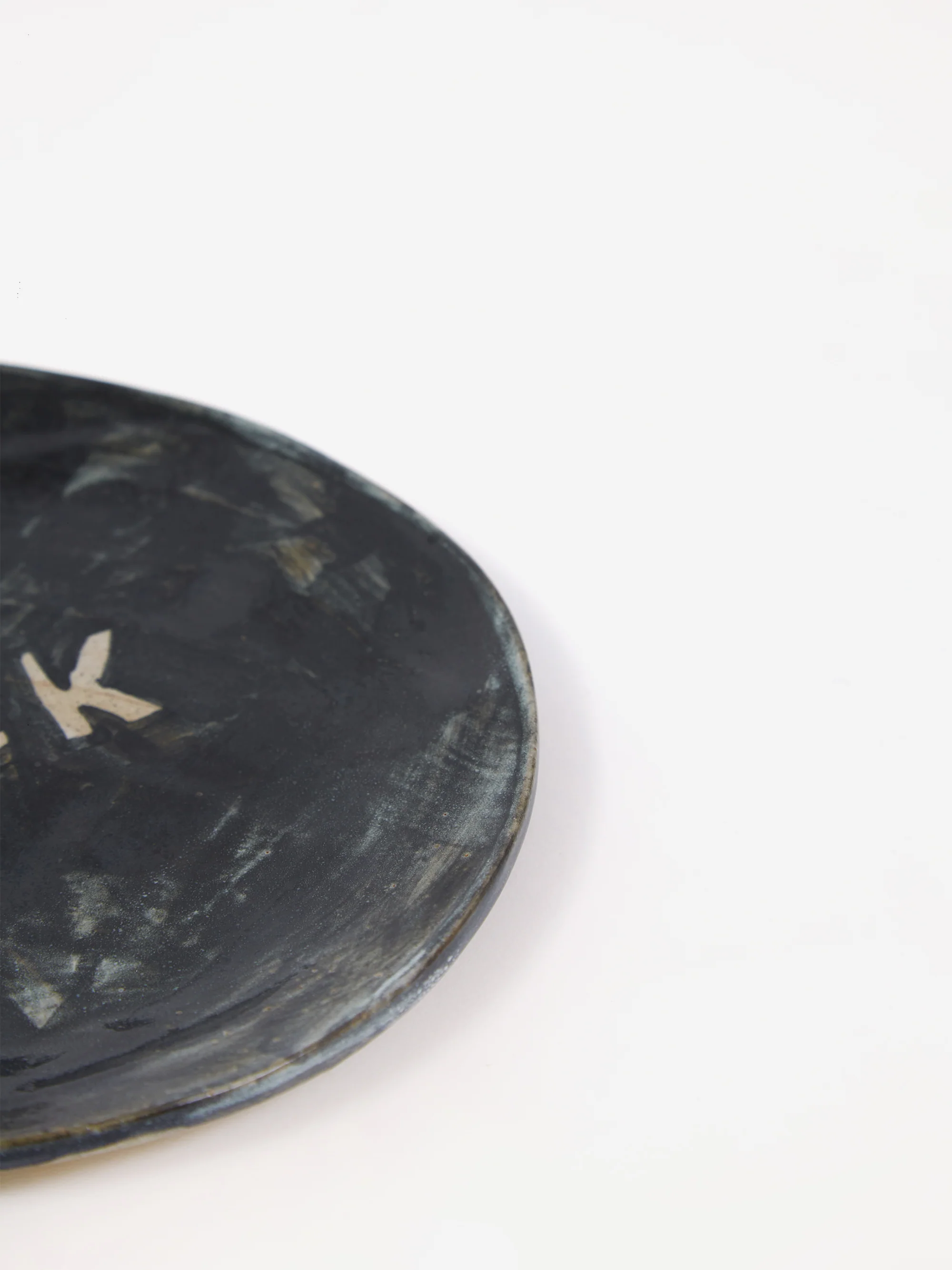 KANA x Goodhood Exclusive Handmade Fuck Cake Plate - Black - Image 2