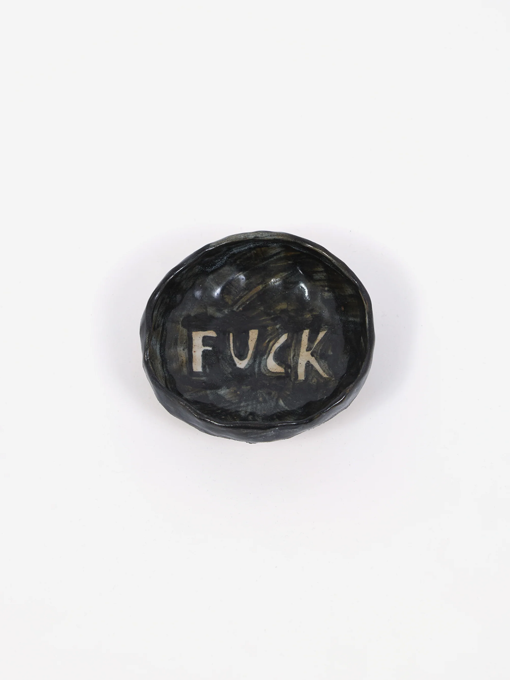KANA x Goodhood Exclusive Handmade Fuck Pinch Dish - Black
