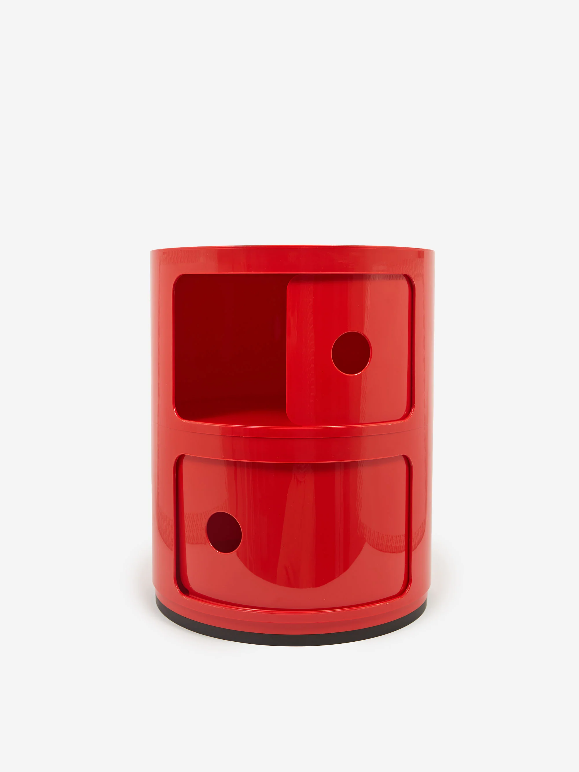Kartell Componibili 2 Tier Storage Unit Side Table - Red - Image 2