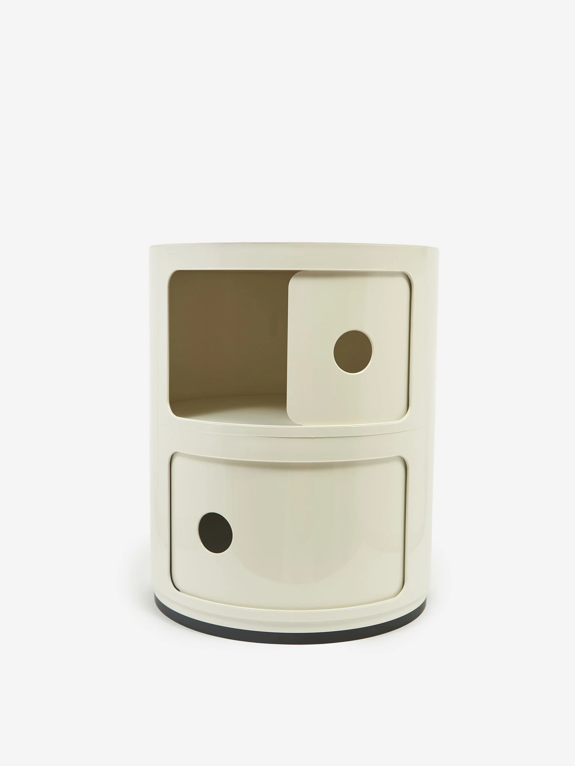 Kartell Componibili 2 Tier Storage Unit Side Table - White - Image 2