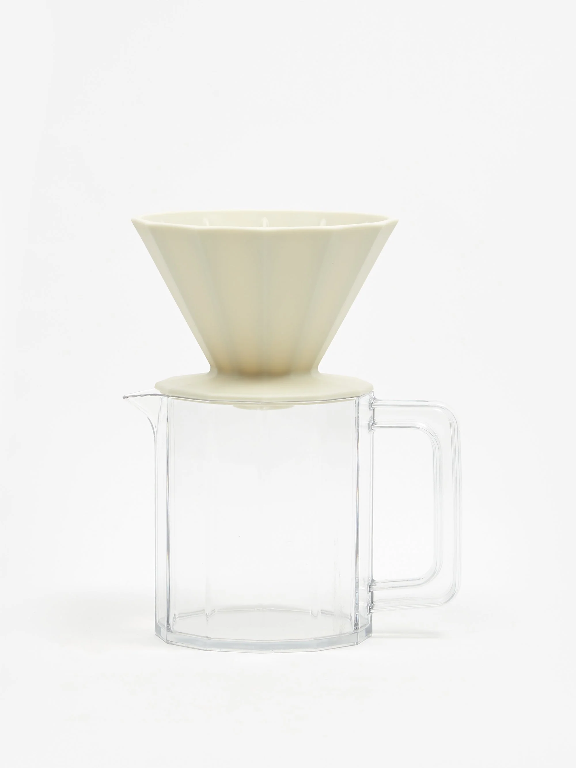 Kinto Alfresco Brewer Jug and Cup Set - Beige