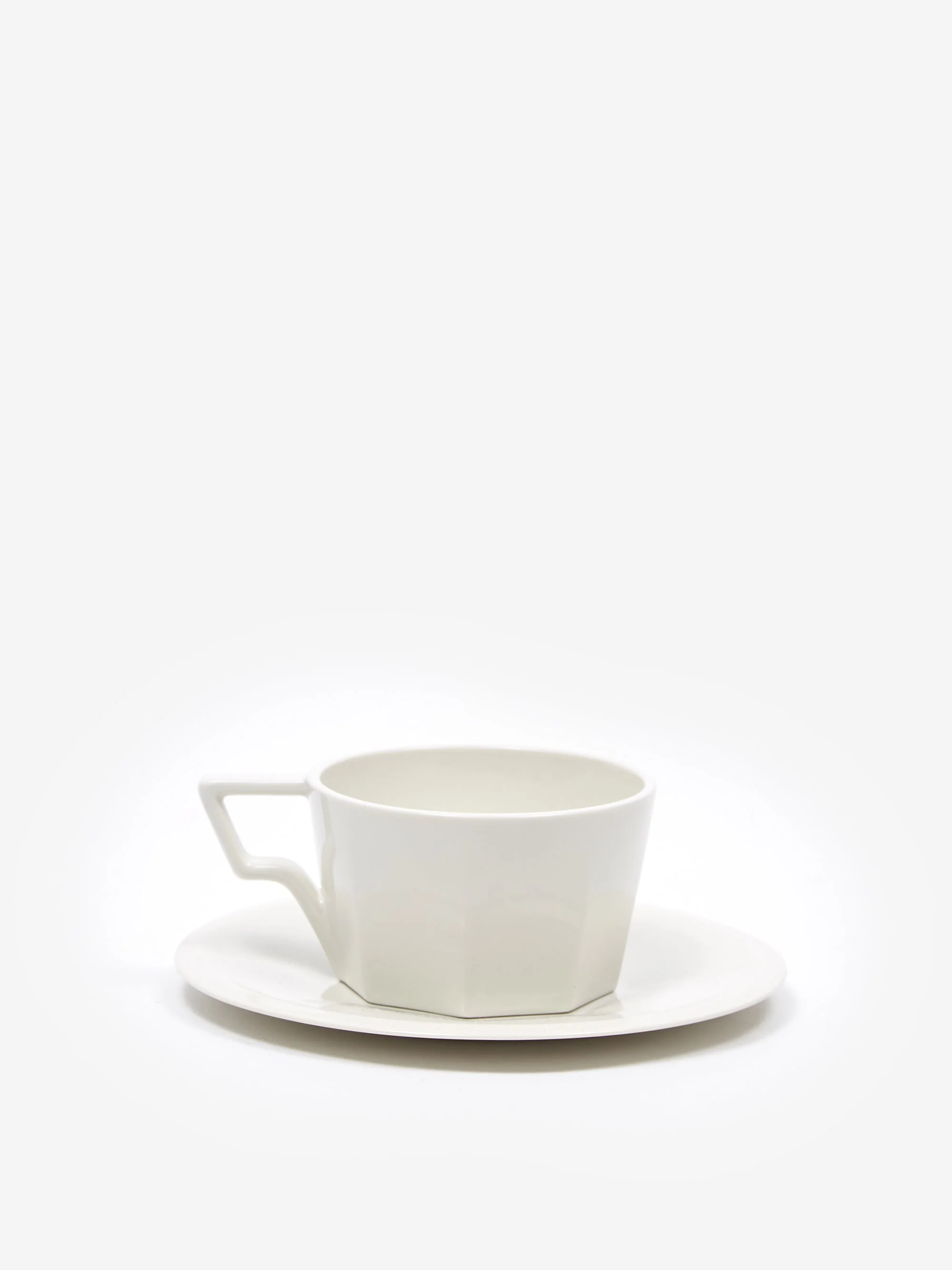 Kinto OCT Cup & Saucer 220ml - White - Image 2