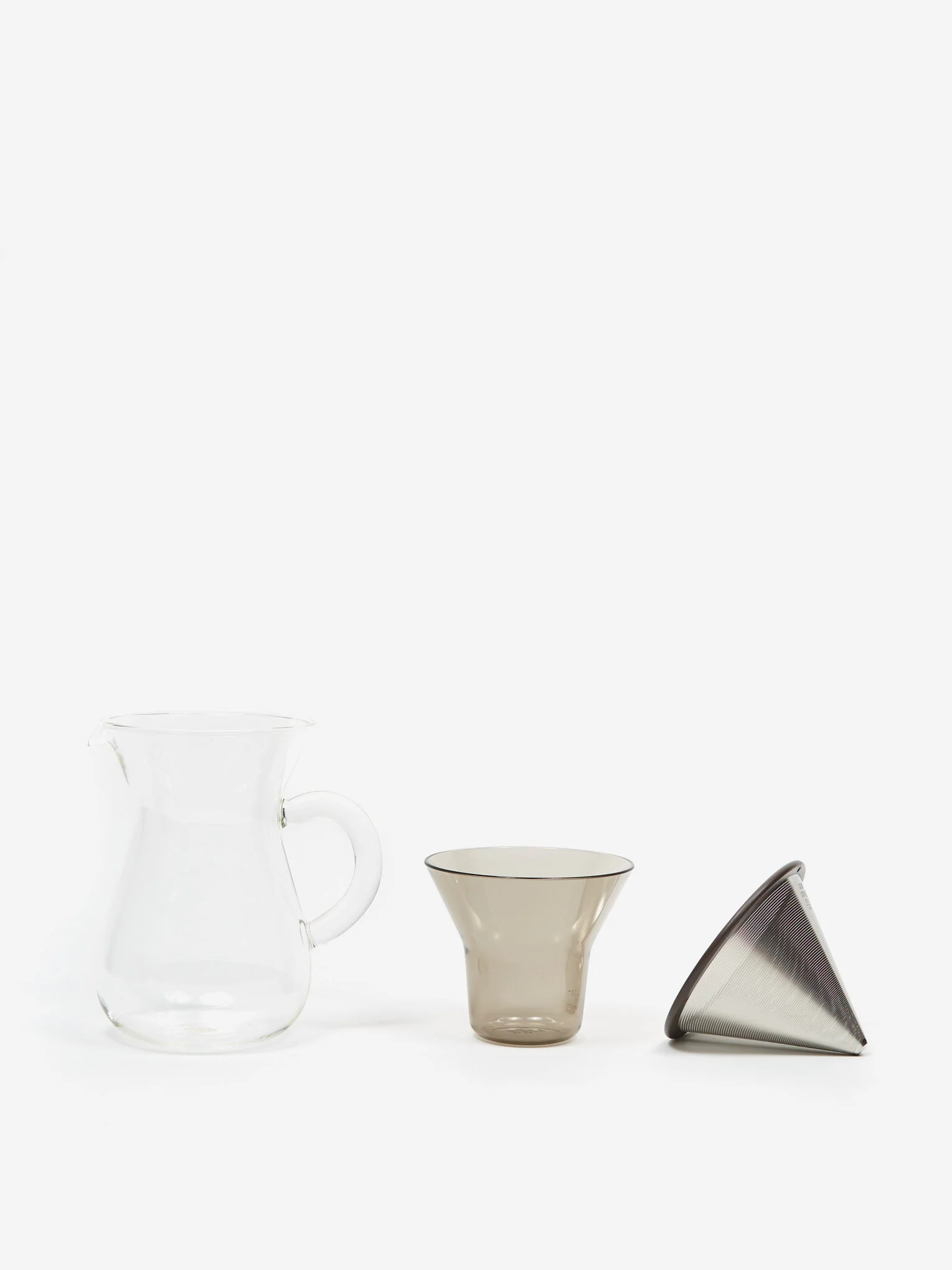 Kinto SCS-02-CC-ST Coffee Carafe Set 300ml - Image 2