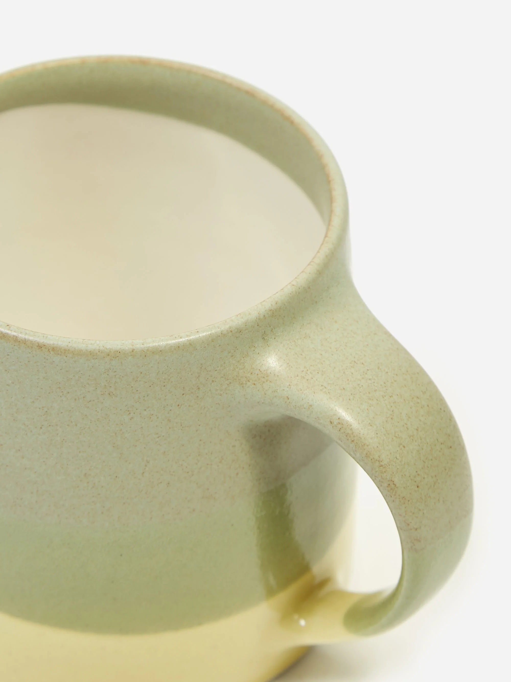 Kinto SCS Mug 320ml - Moss Green x Yellow - Image 3
