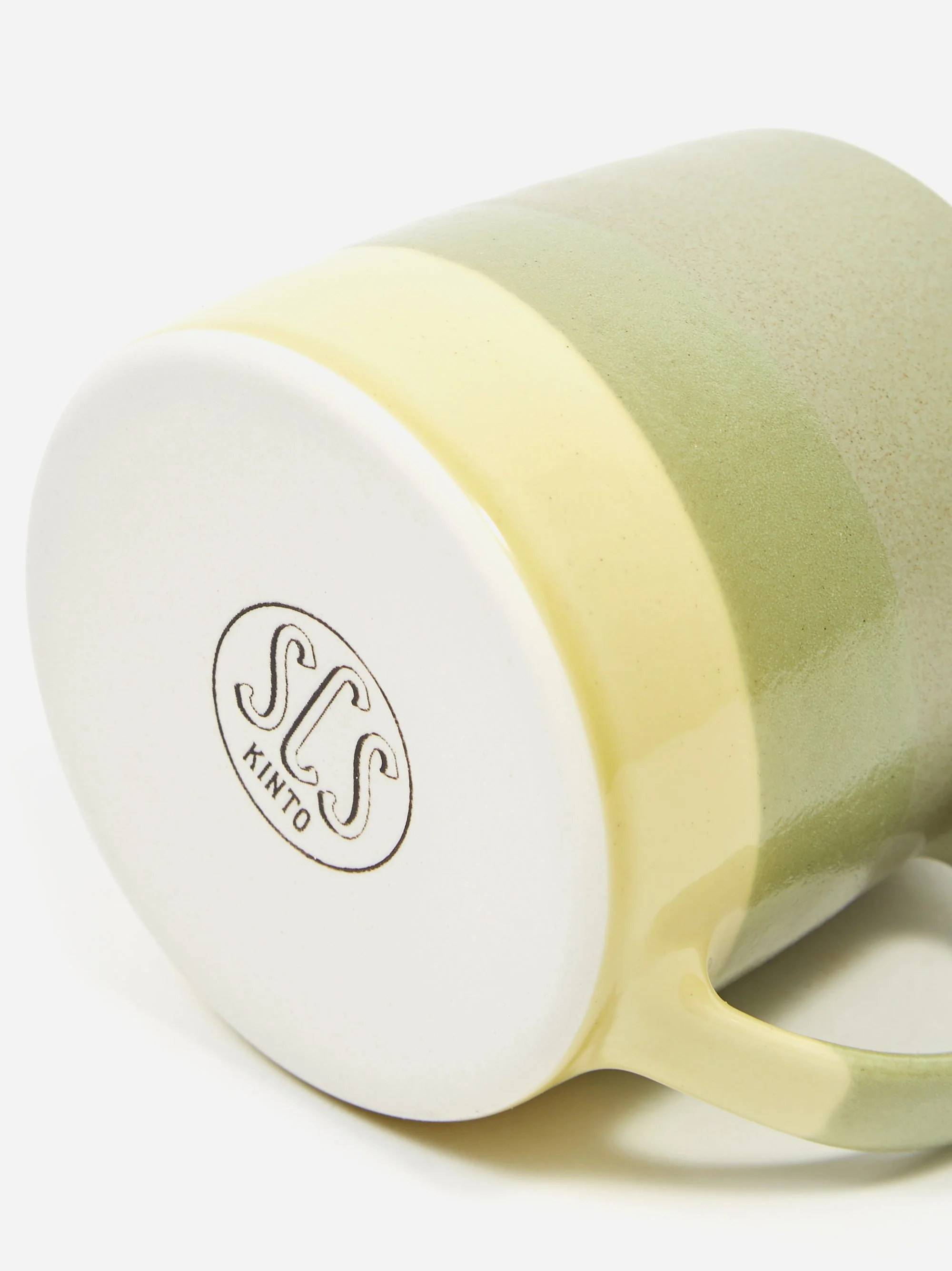 Kinto SCS Mug 320ml - Moss Green x Yellow - Image 4