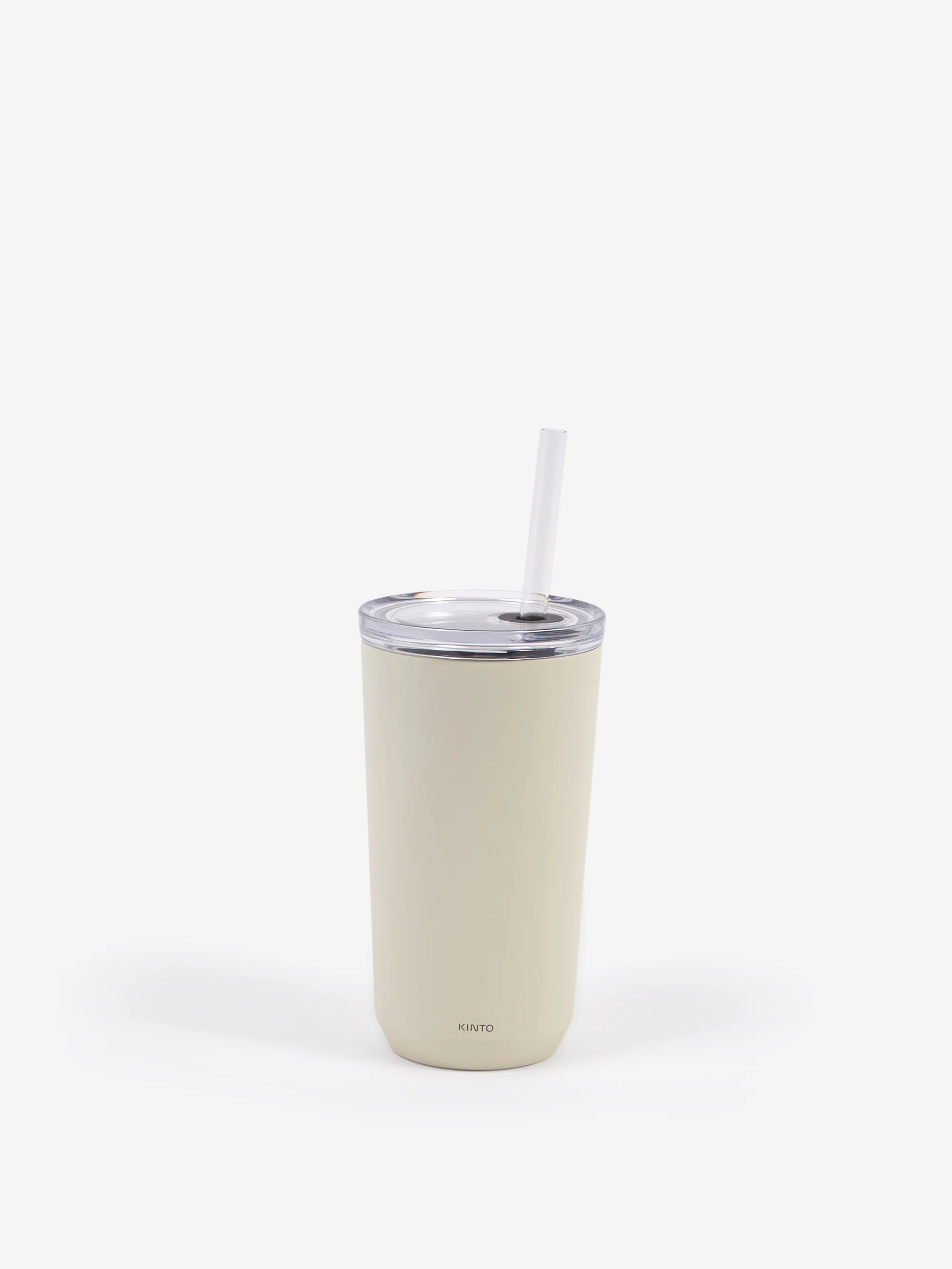 Kinto To Go Tumbler 480ml with Straw - White