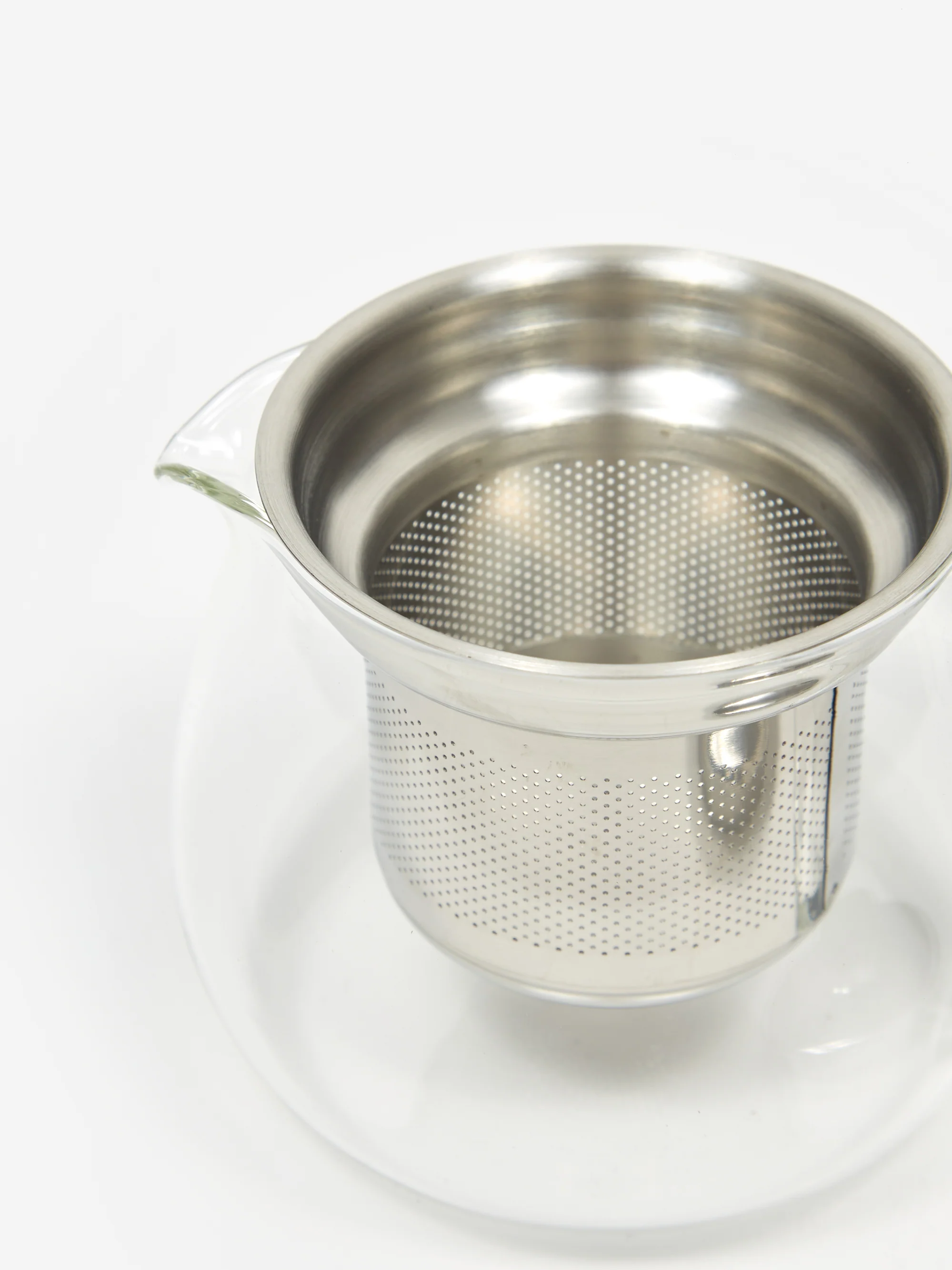 Kinto UNITEA Stainless Steel Teapot Set - Small - Clear - Image 3