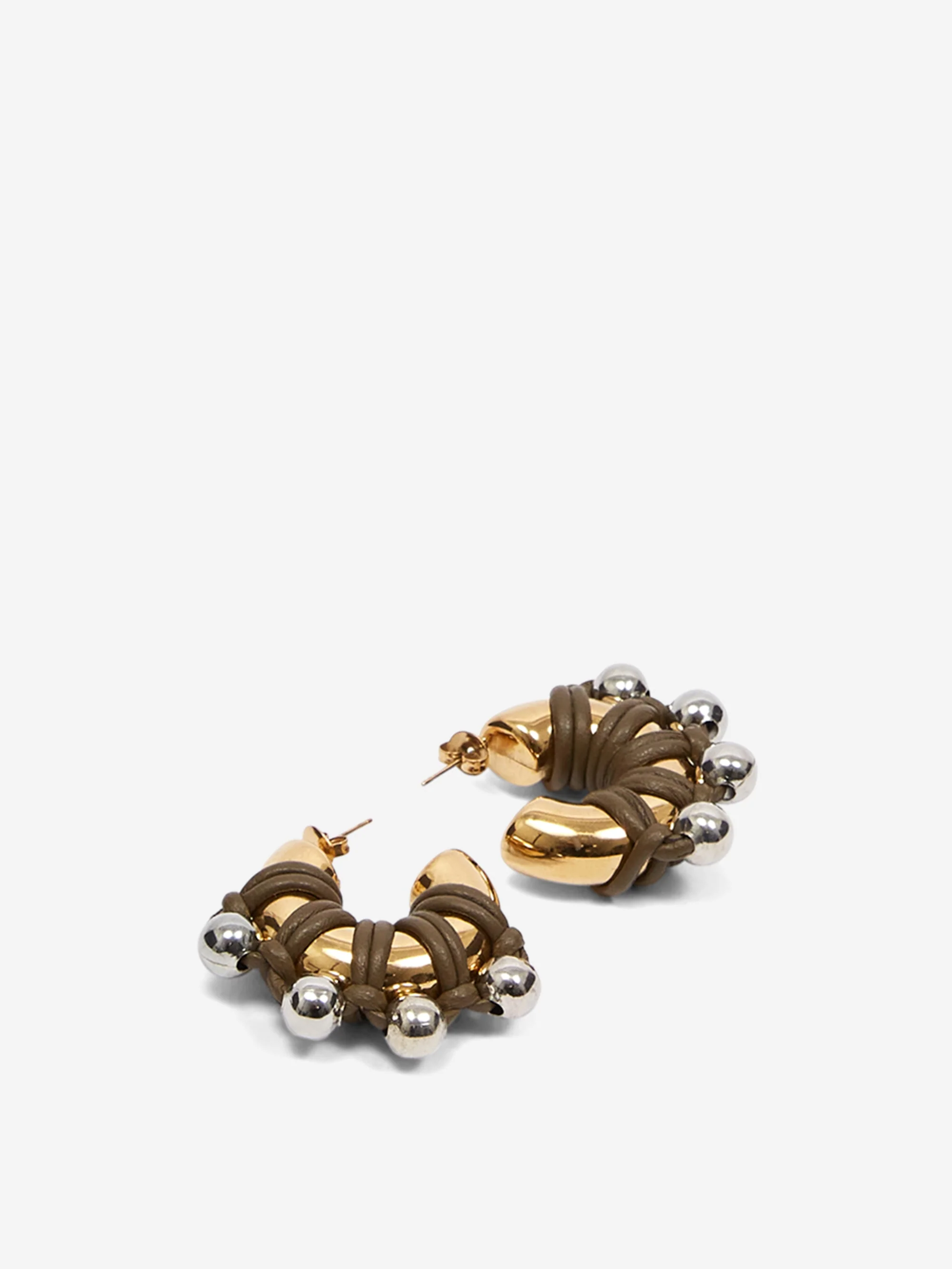 Kitesy Martin La Chunky Earring - Golden/Kaki - Image 3