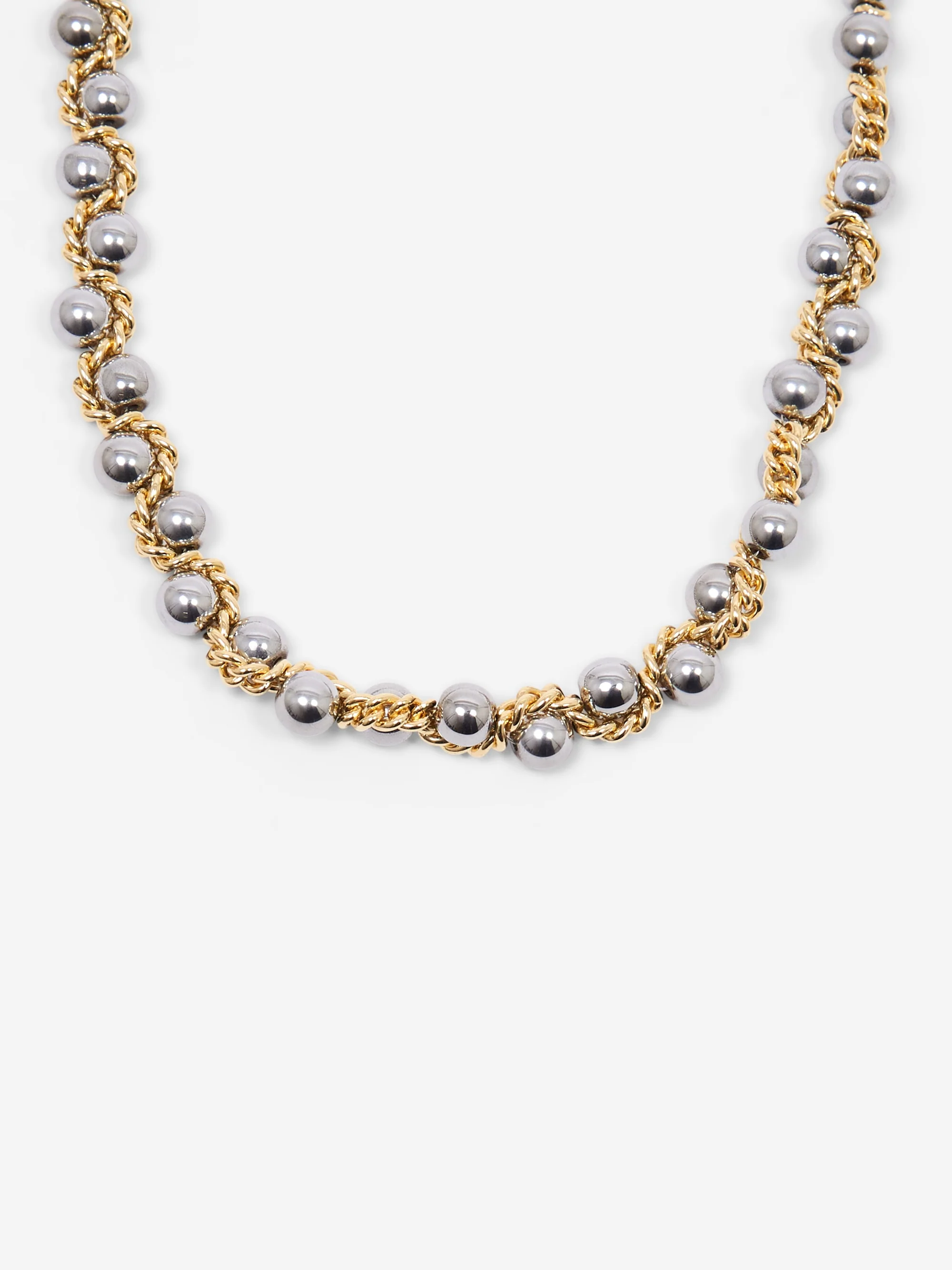 Kitesy Martin Le Serpent Necklace - Silvered/Golden - Image 3