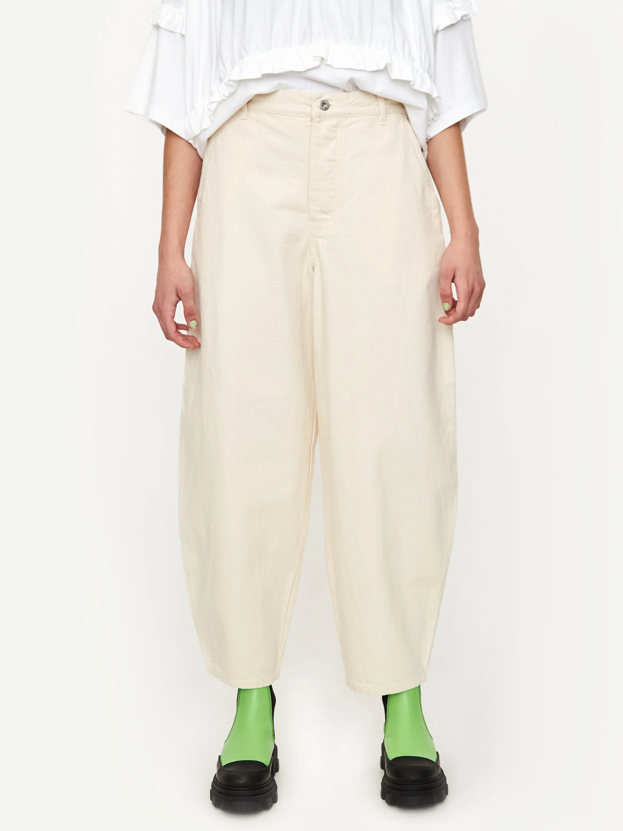 Kowtow Balloon Jean - Greige Denim