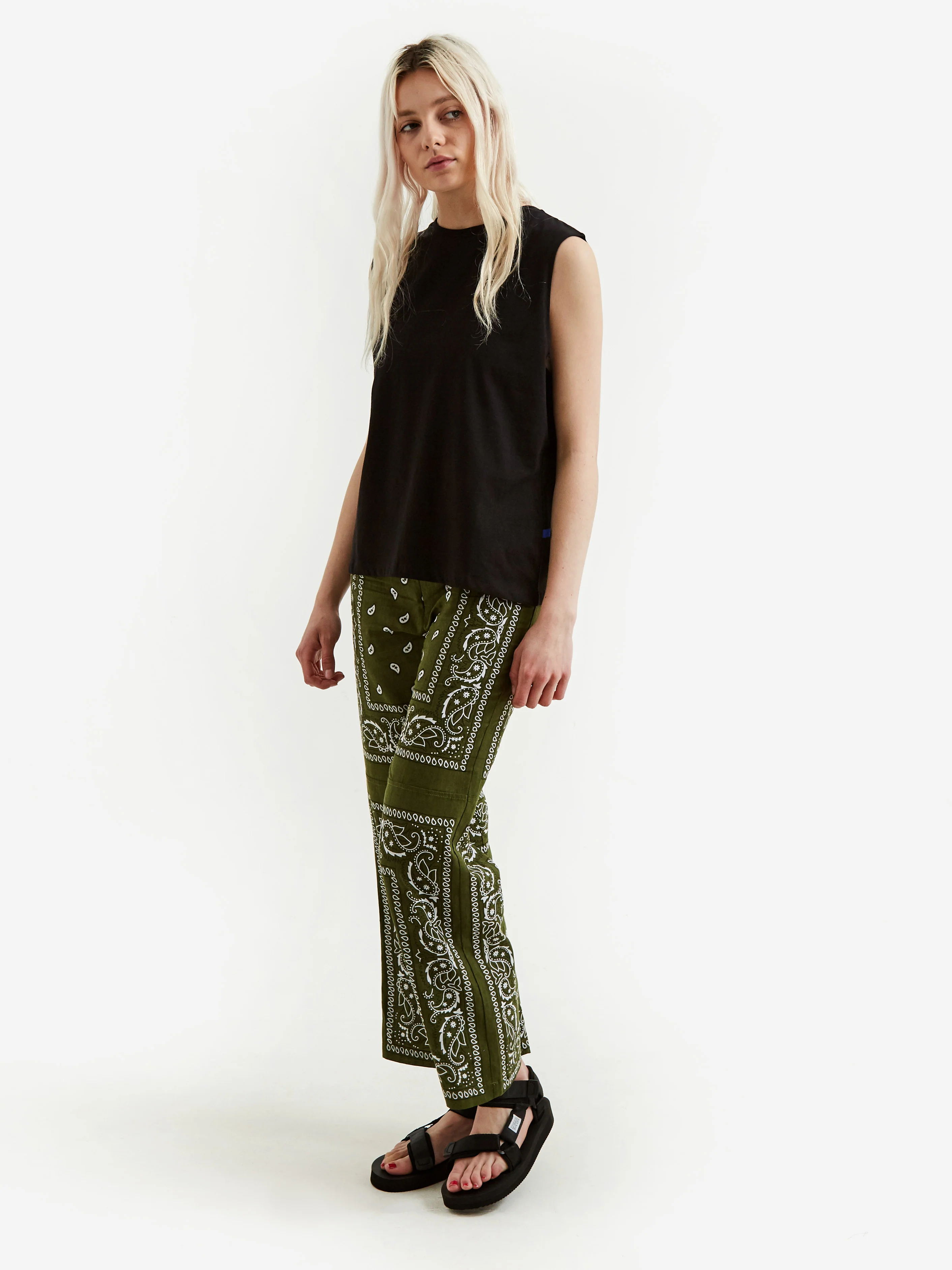 Kowtow Boxy Singlet - Black - Image 2