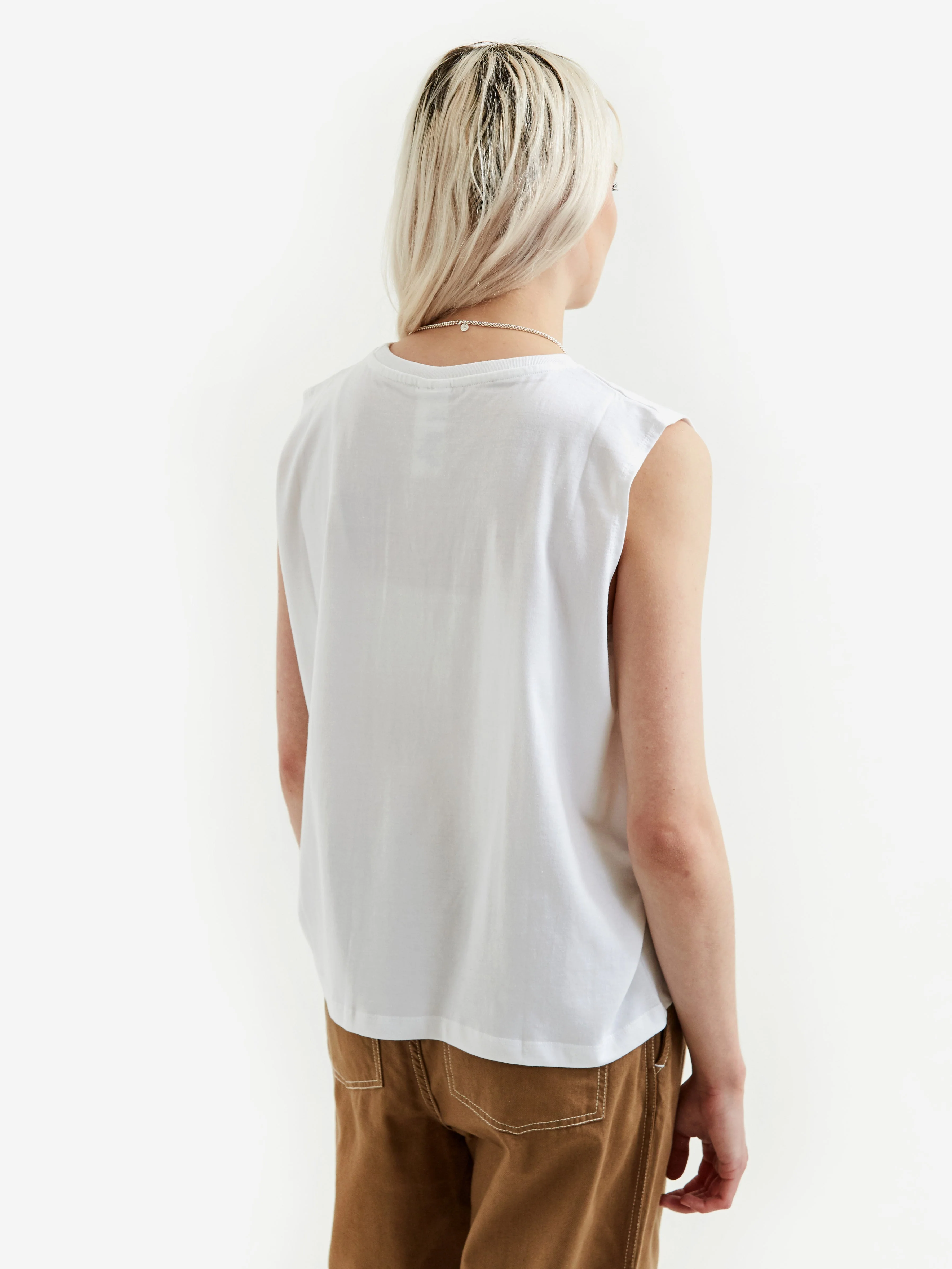 Kowtow Boxy Singlet - White - Image 2