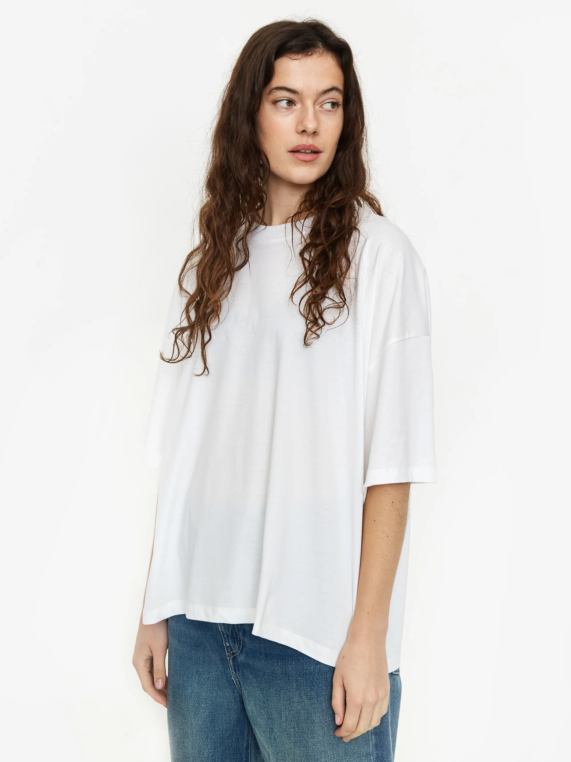 Kowtow Oversized Boxy Shortsleeve T-Shirt - White