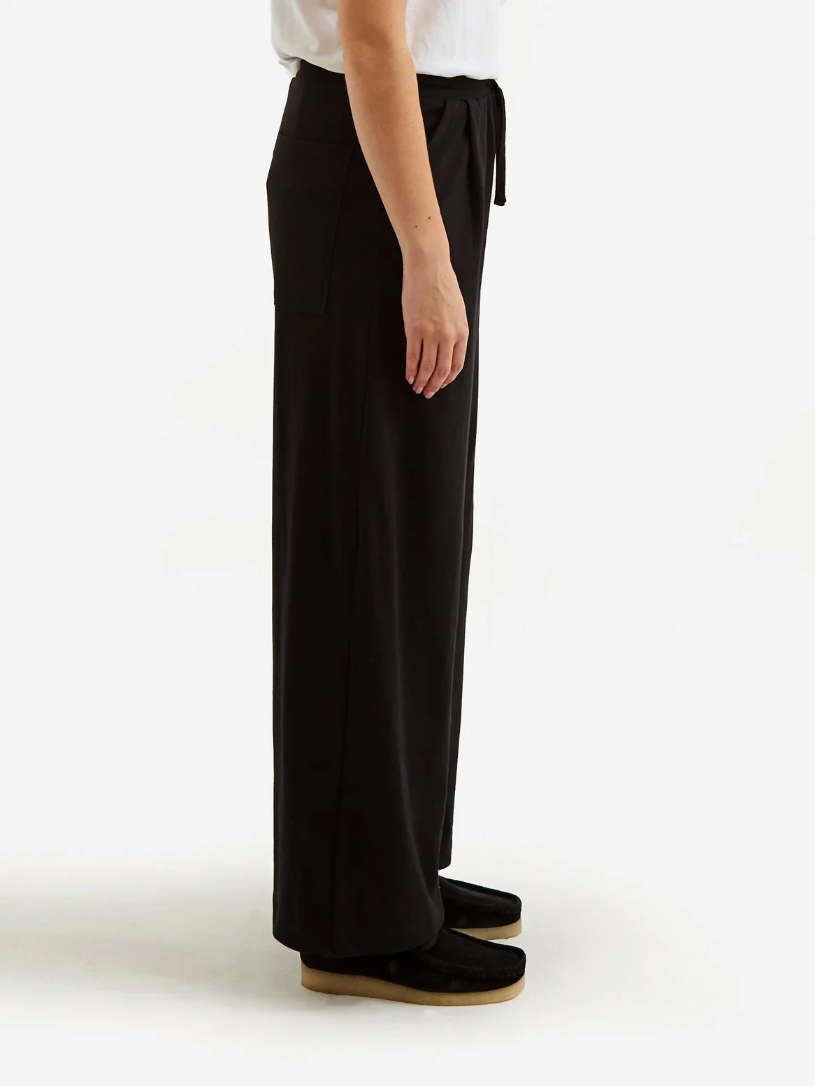 Kowtow Wide Leg Pant - Black - Image 2