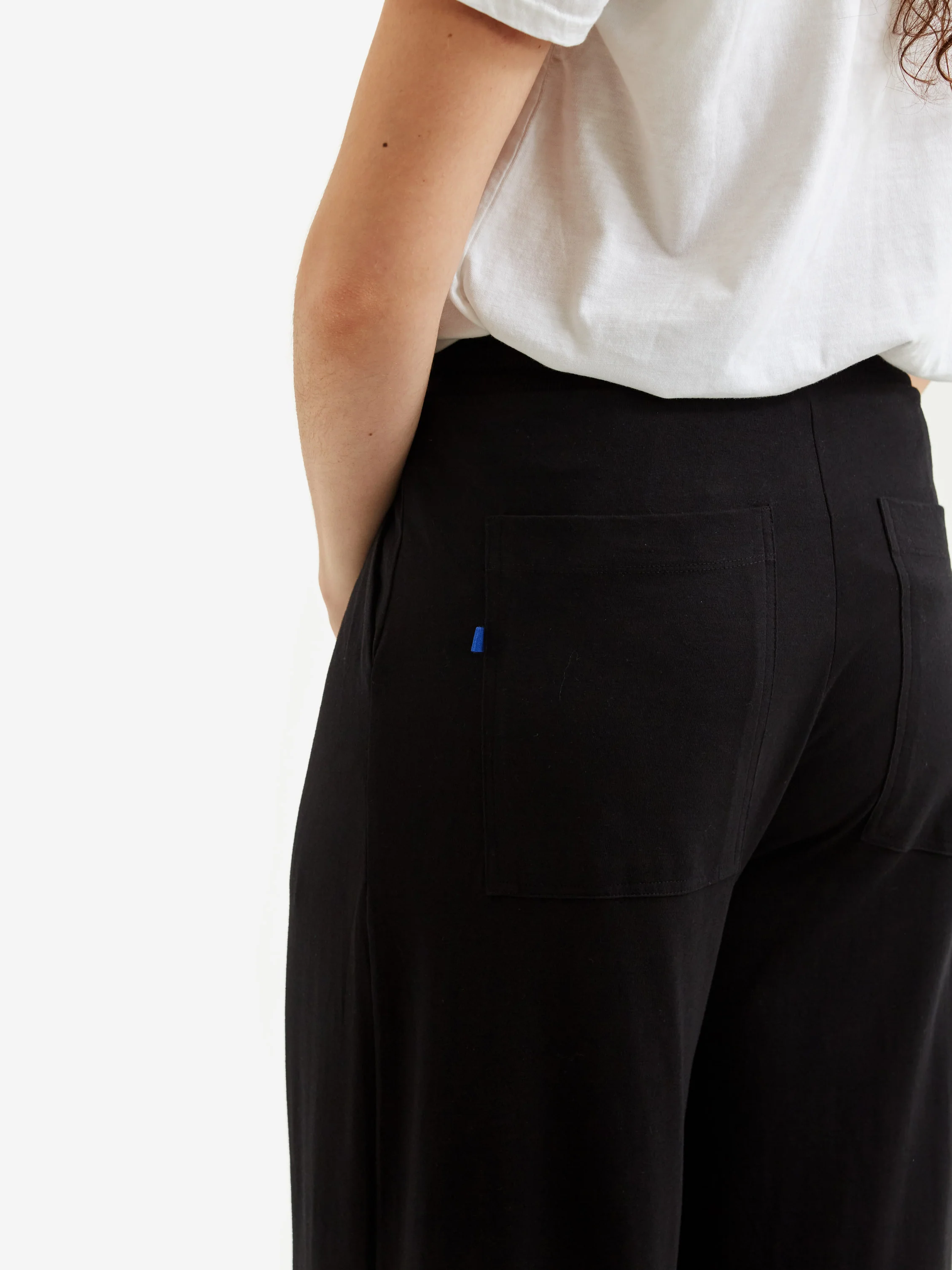 Kowtow Wide Leg Pant - Black - Image 4