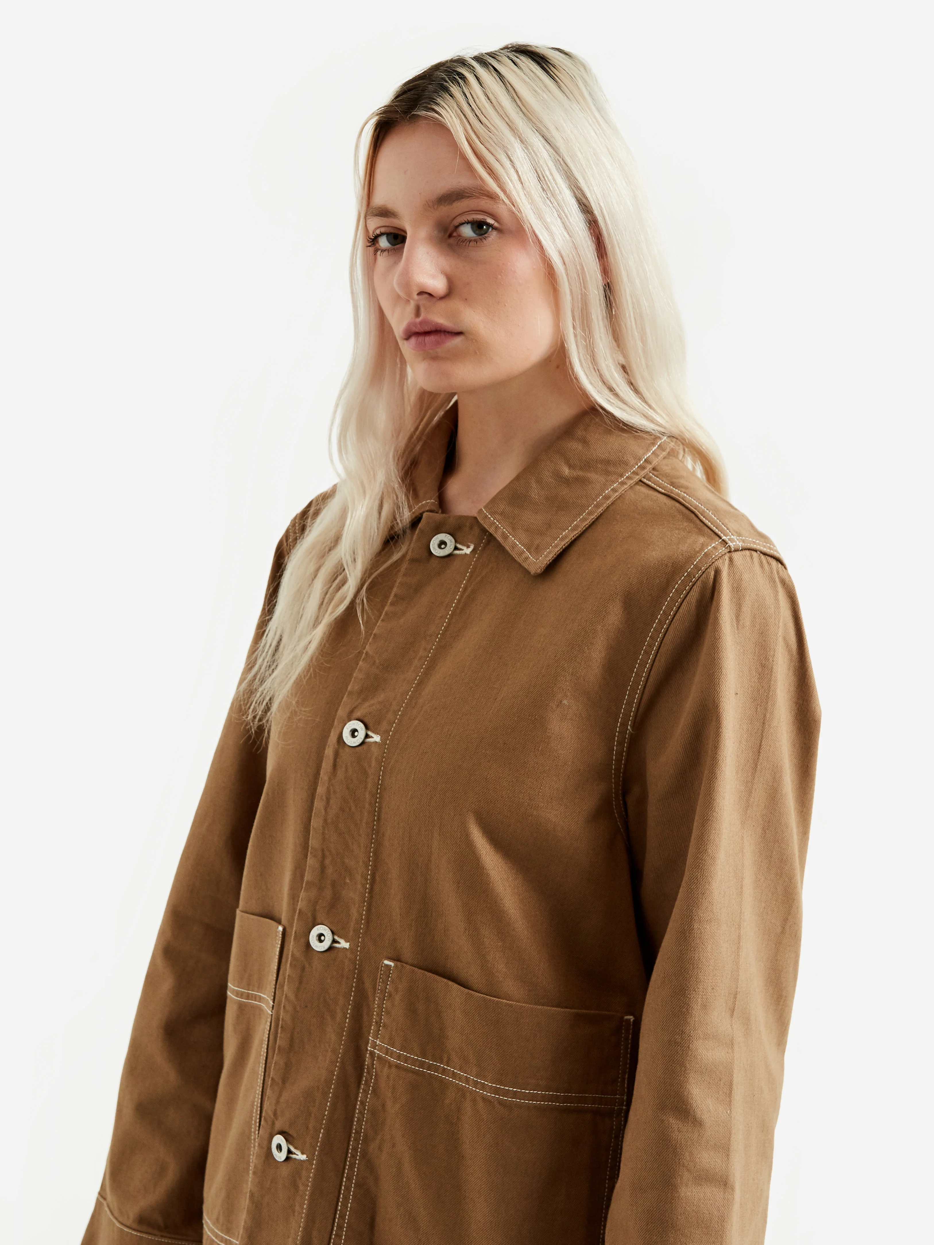 Kowtow Workshop Jacket - Earth Denim - Image 4