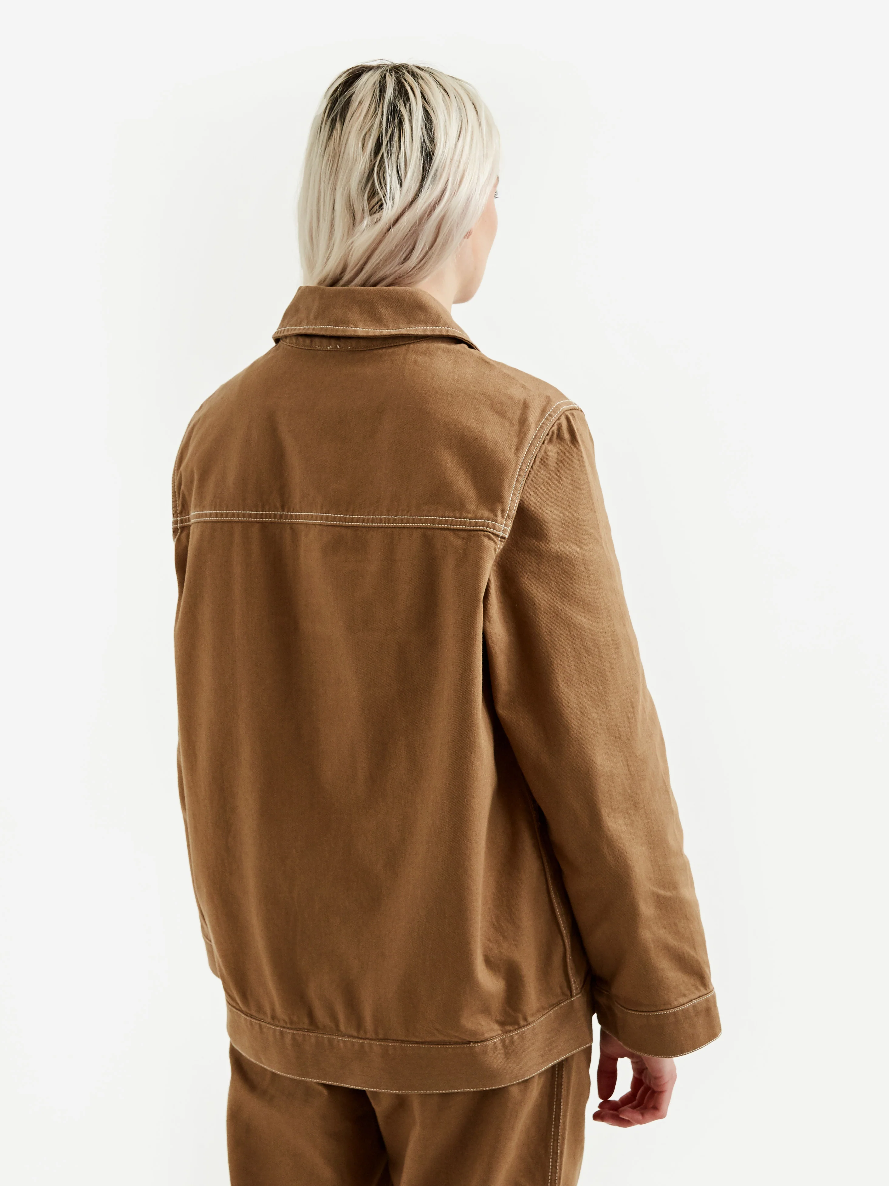 Kowtow Workshop Jacket - Earth Denim - Image 5
