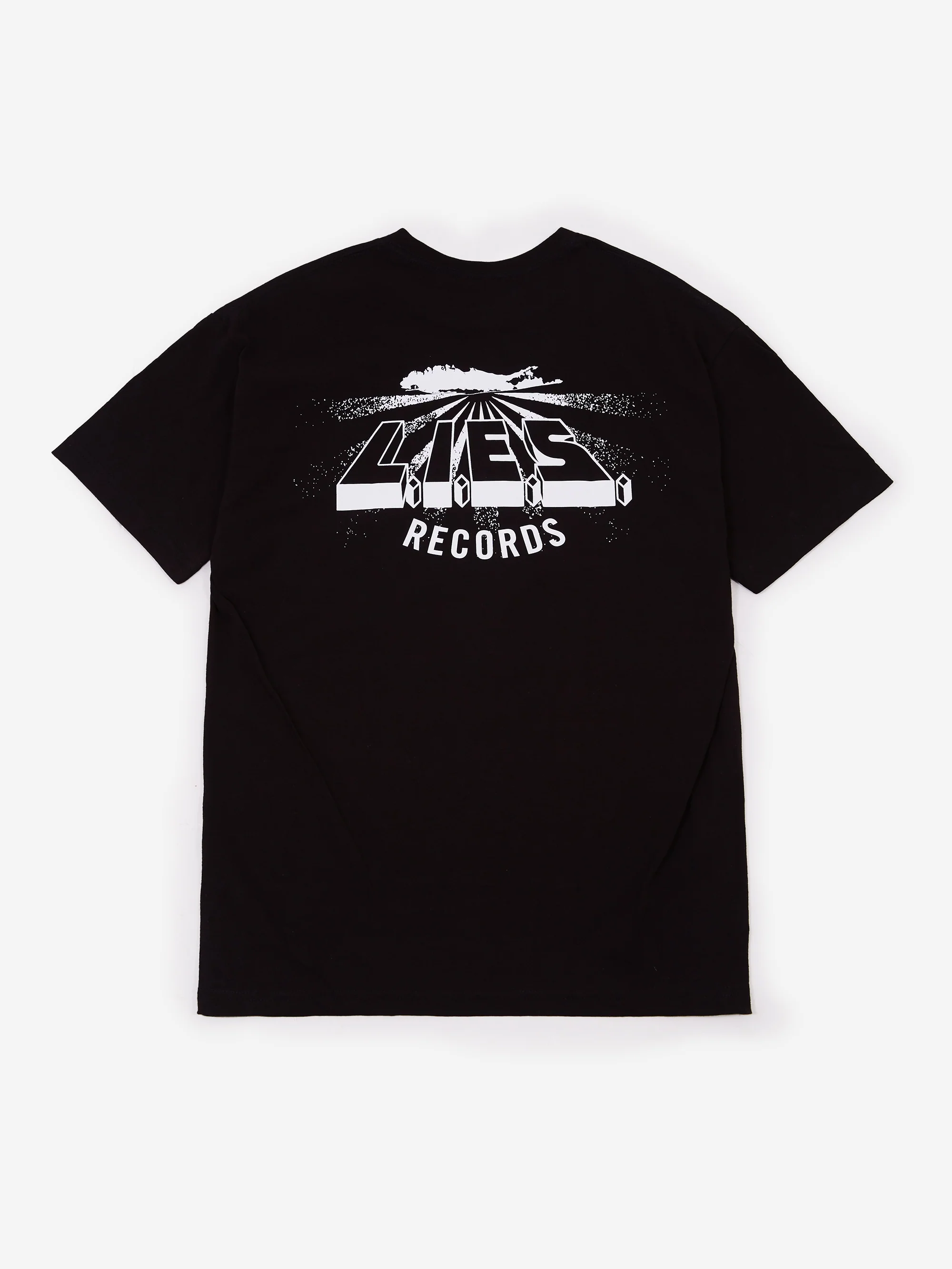L.I.E.S. Records Classic Logo SS T-Shirt - Black - Image 3