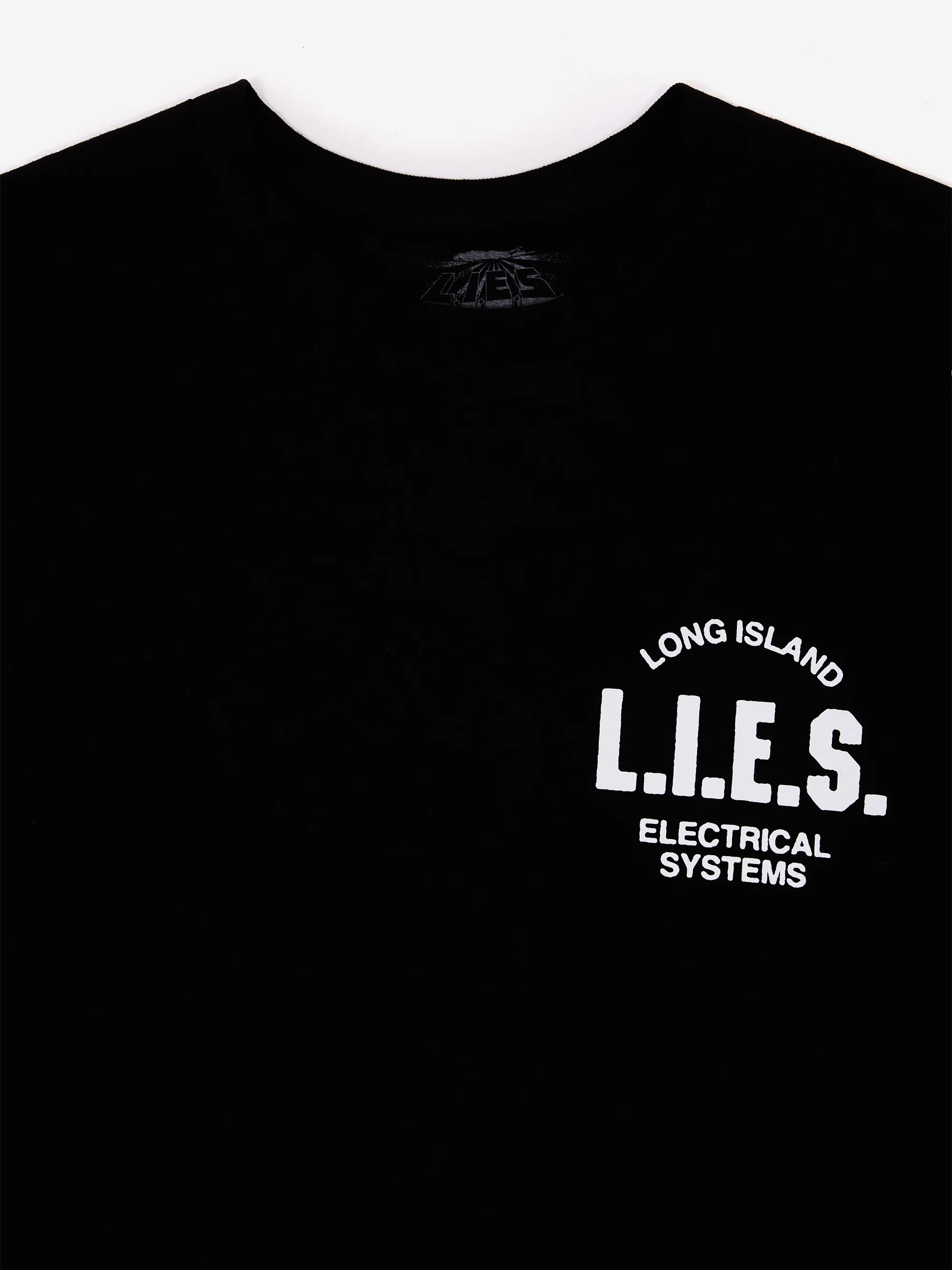 L.I.E.S. Records Classic Logo SS T-Shirt - Black - Image 4