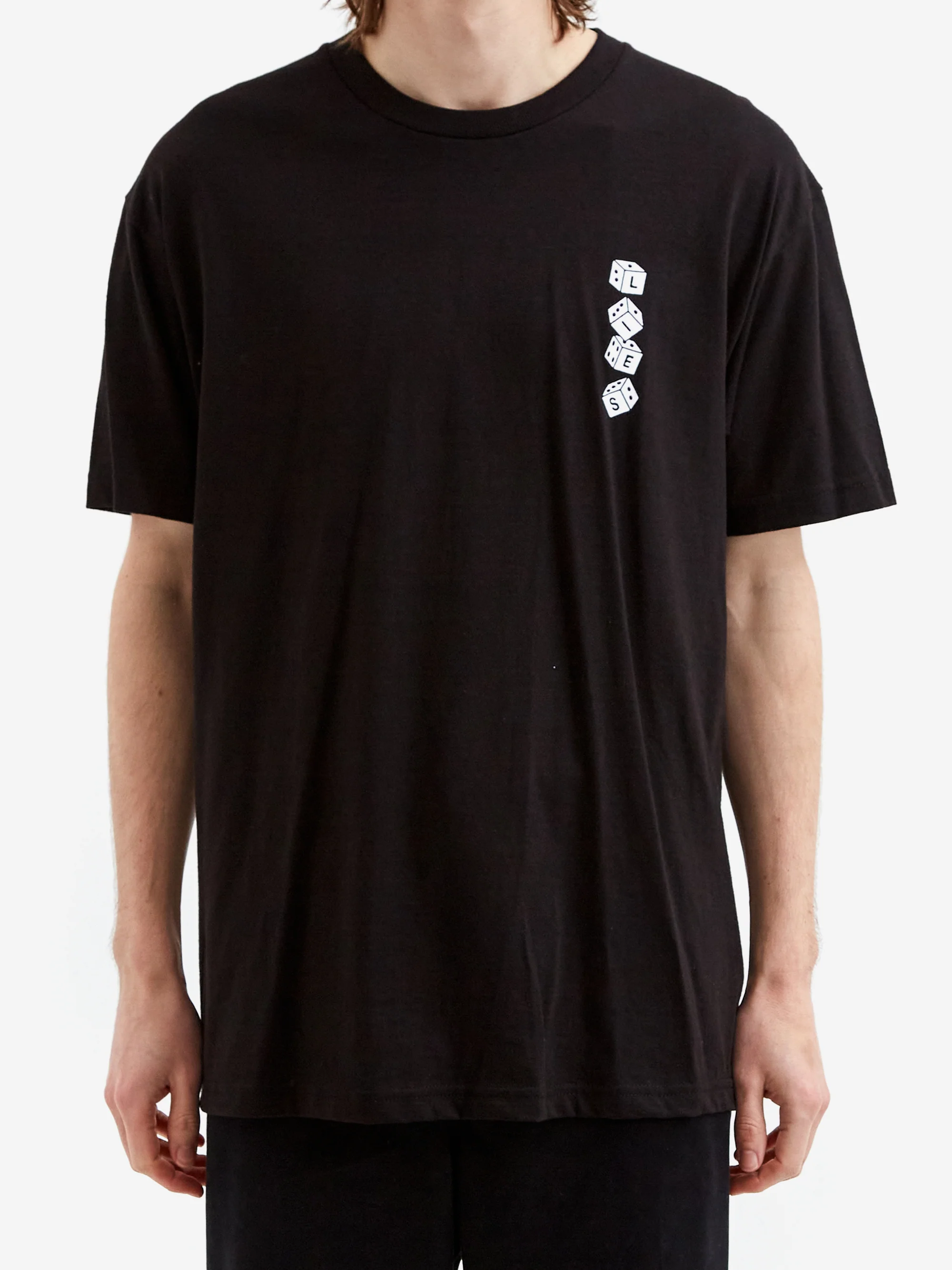 L.I.E.S. Records L.I.E.S. Cards SS T-Shirt - Black - Image 6