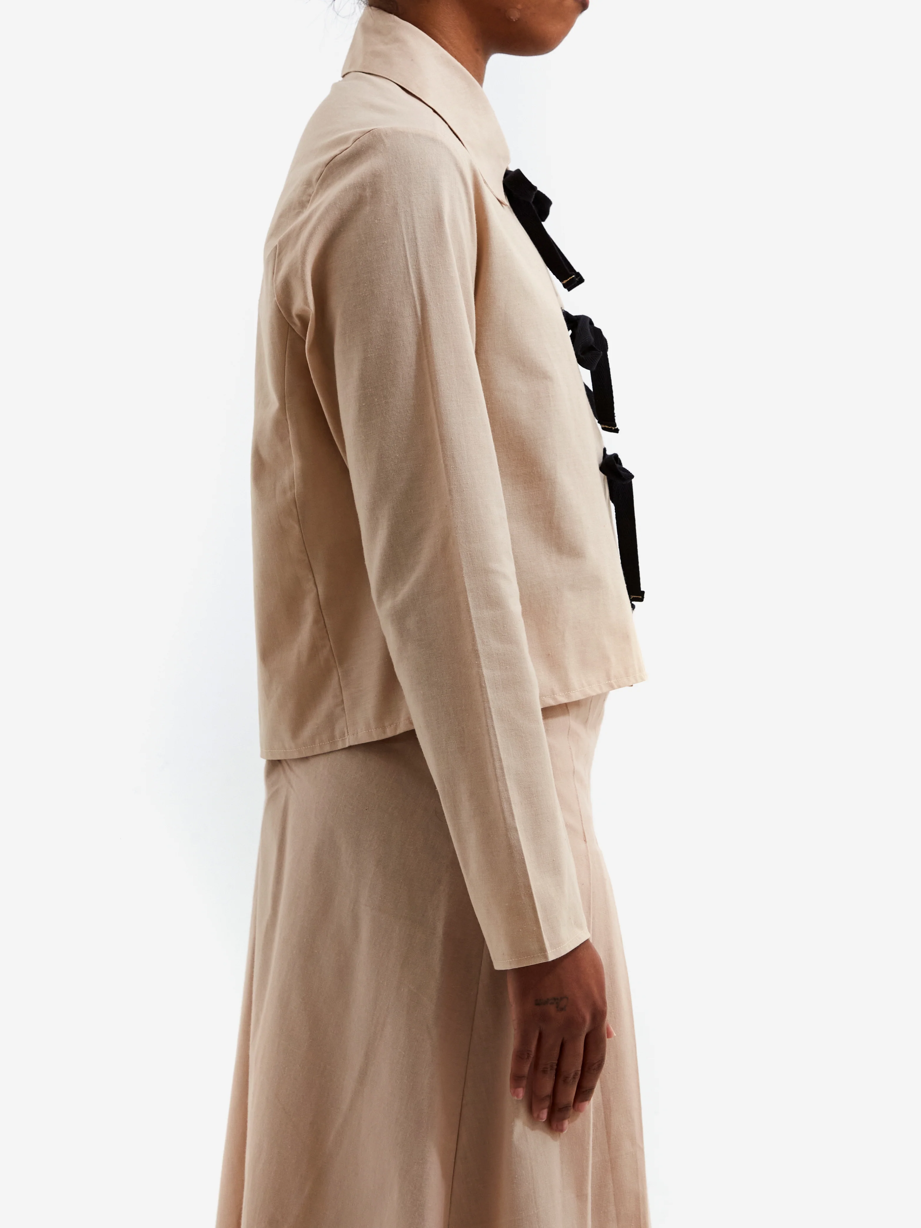 Lauren Perrin Sailor Jacket - Beige - Image 2