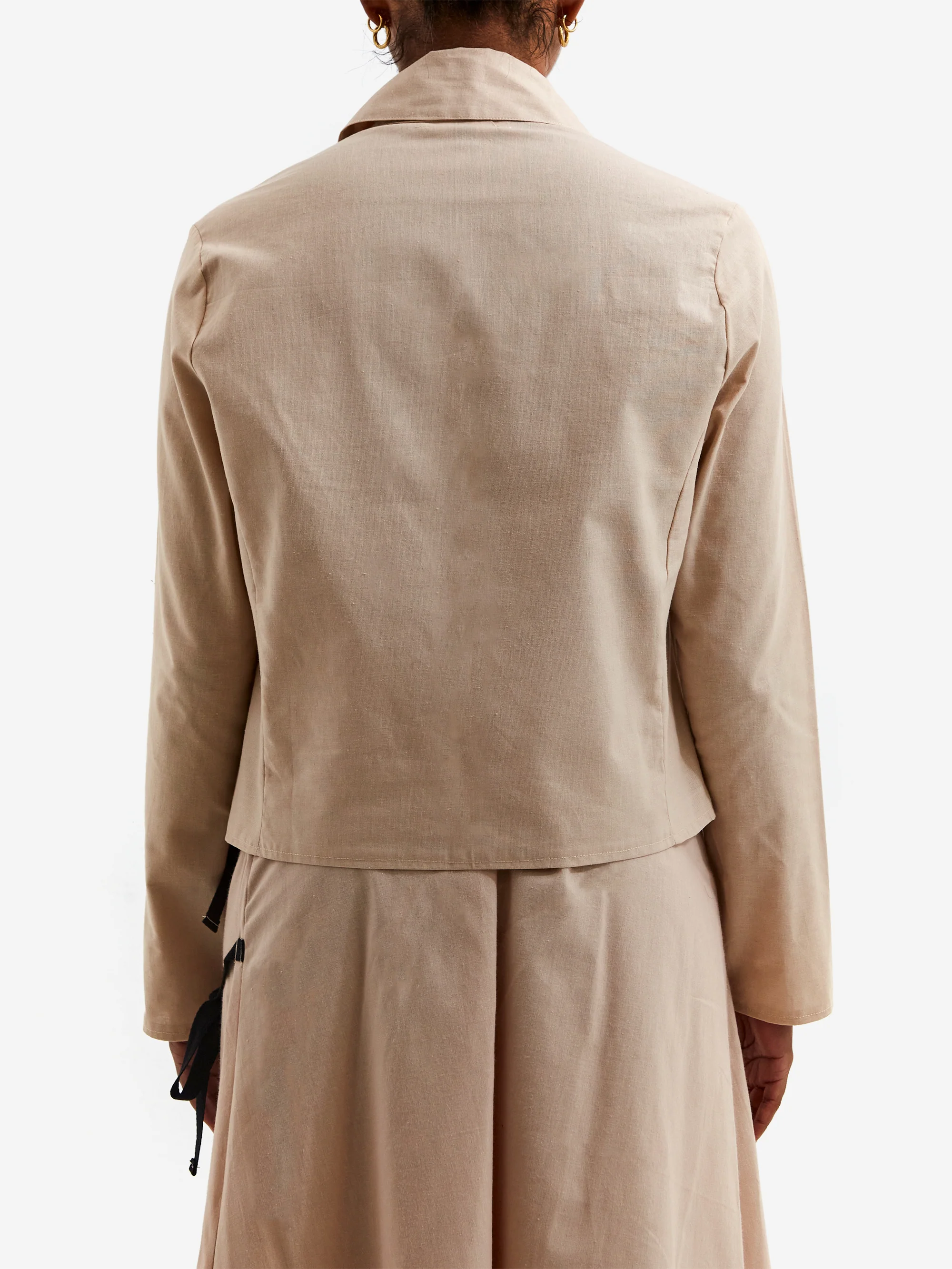 Lauren Perrin Sailor Jacket - Beige - Image 3