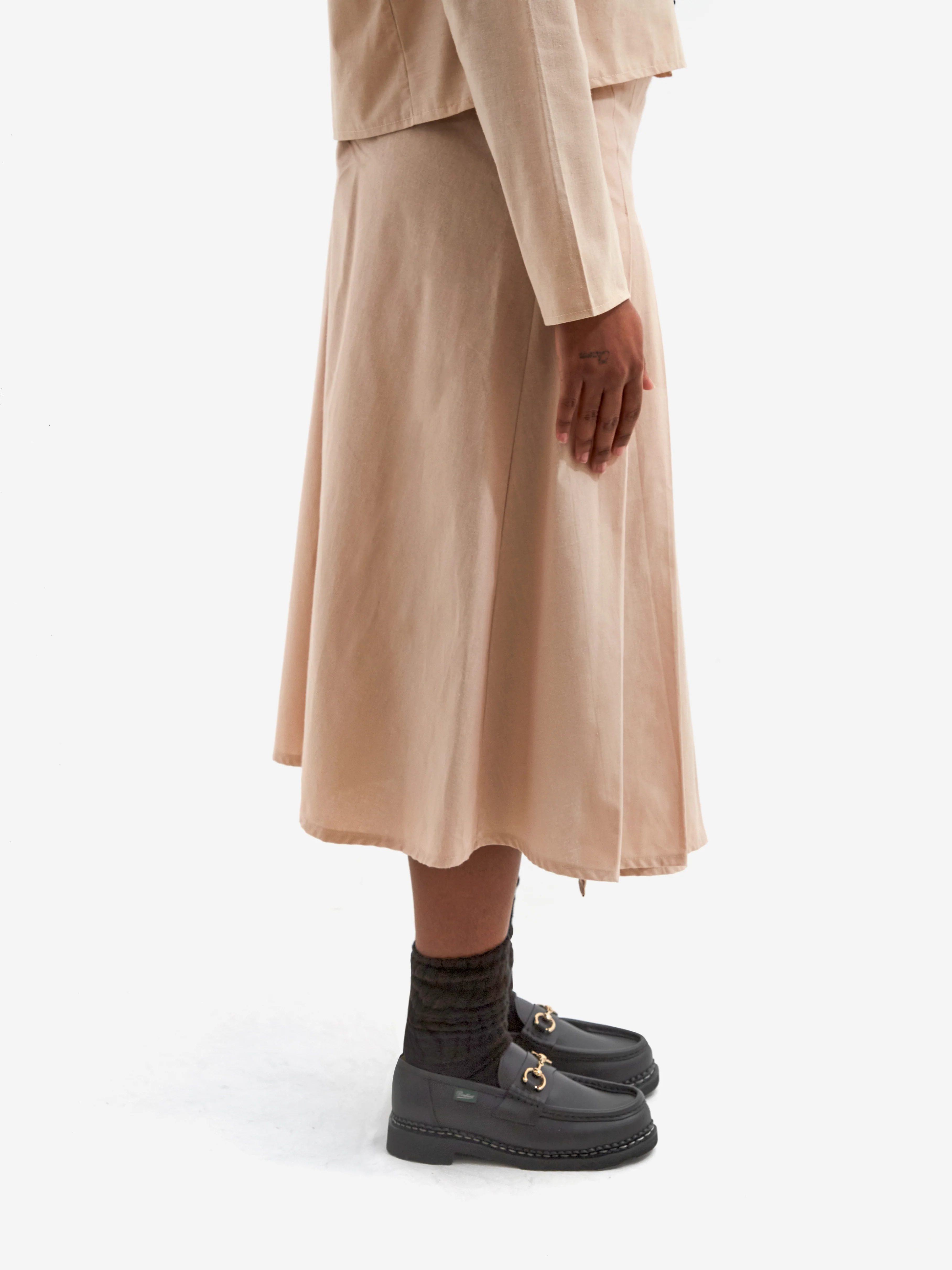 Lauren Perrin Sailor Skirt - Beige - Image 5