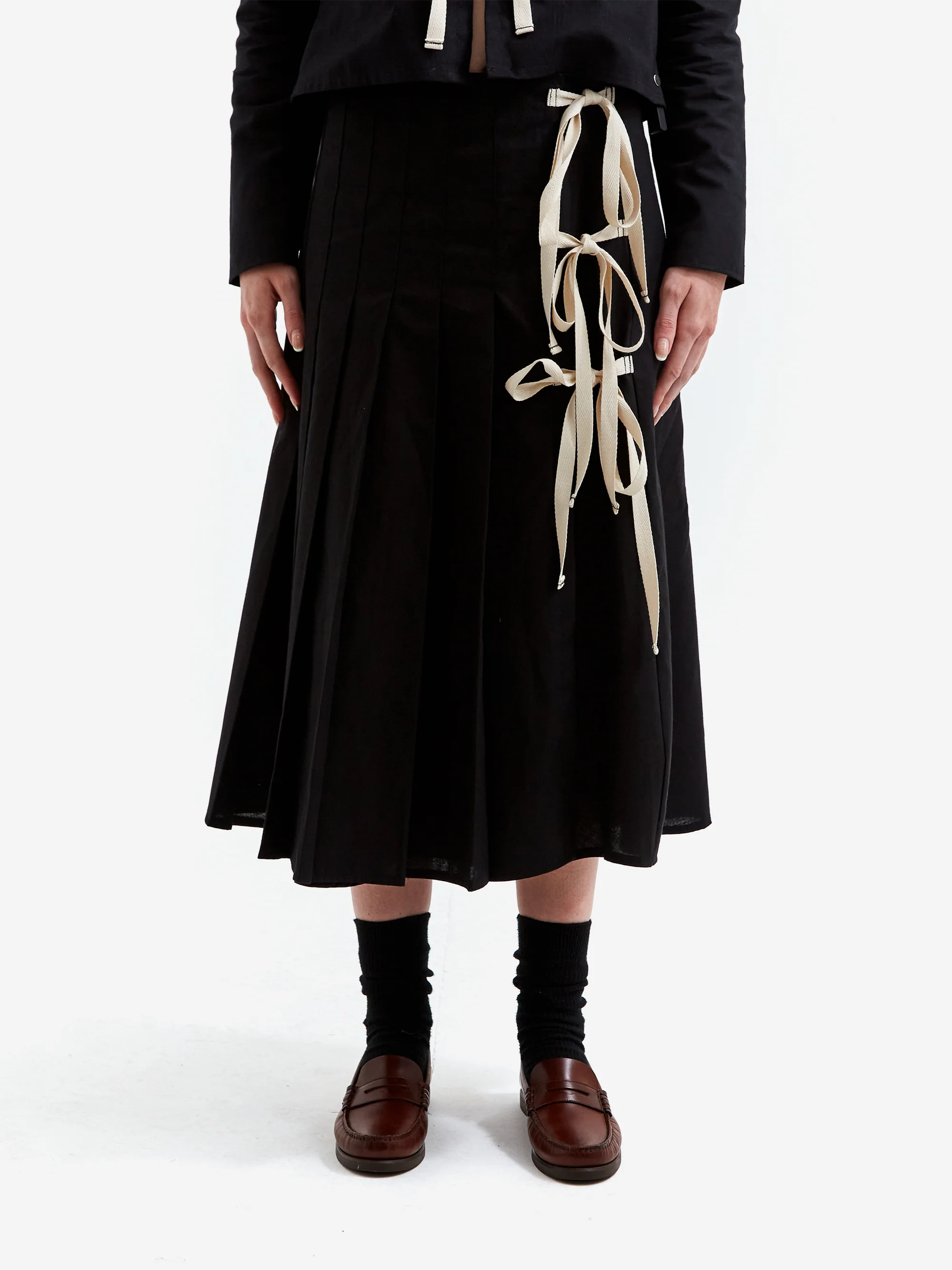 Lauren Perrin Sailor Skirt - Black