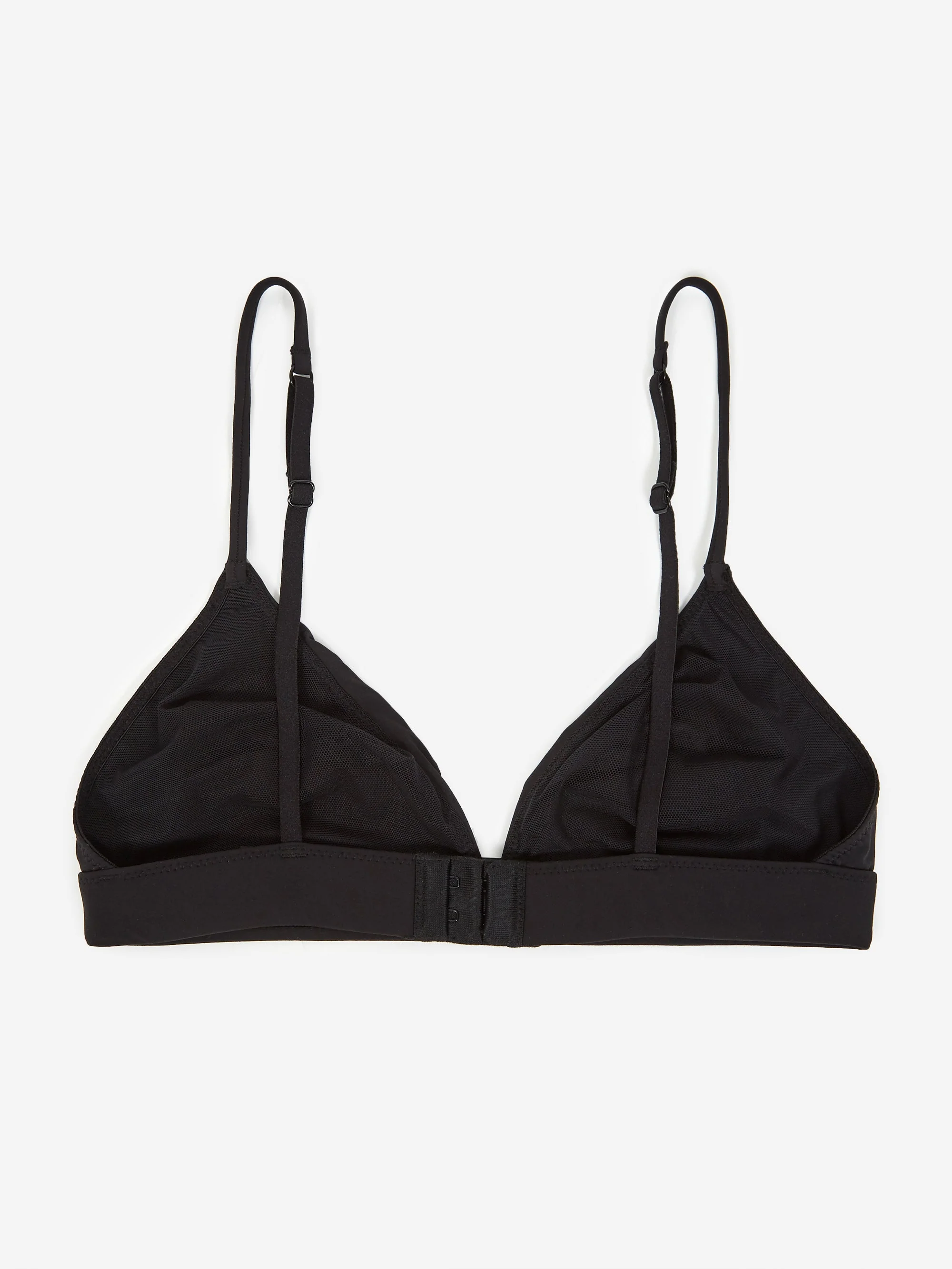 Les Girls Les Boys Paper Touch Traingle Bra - Black - Image 7