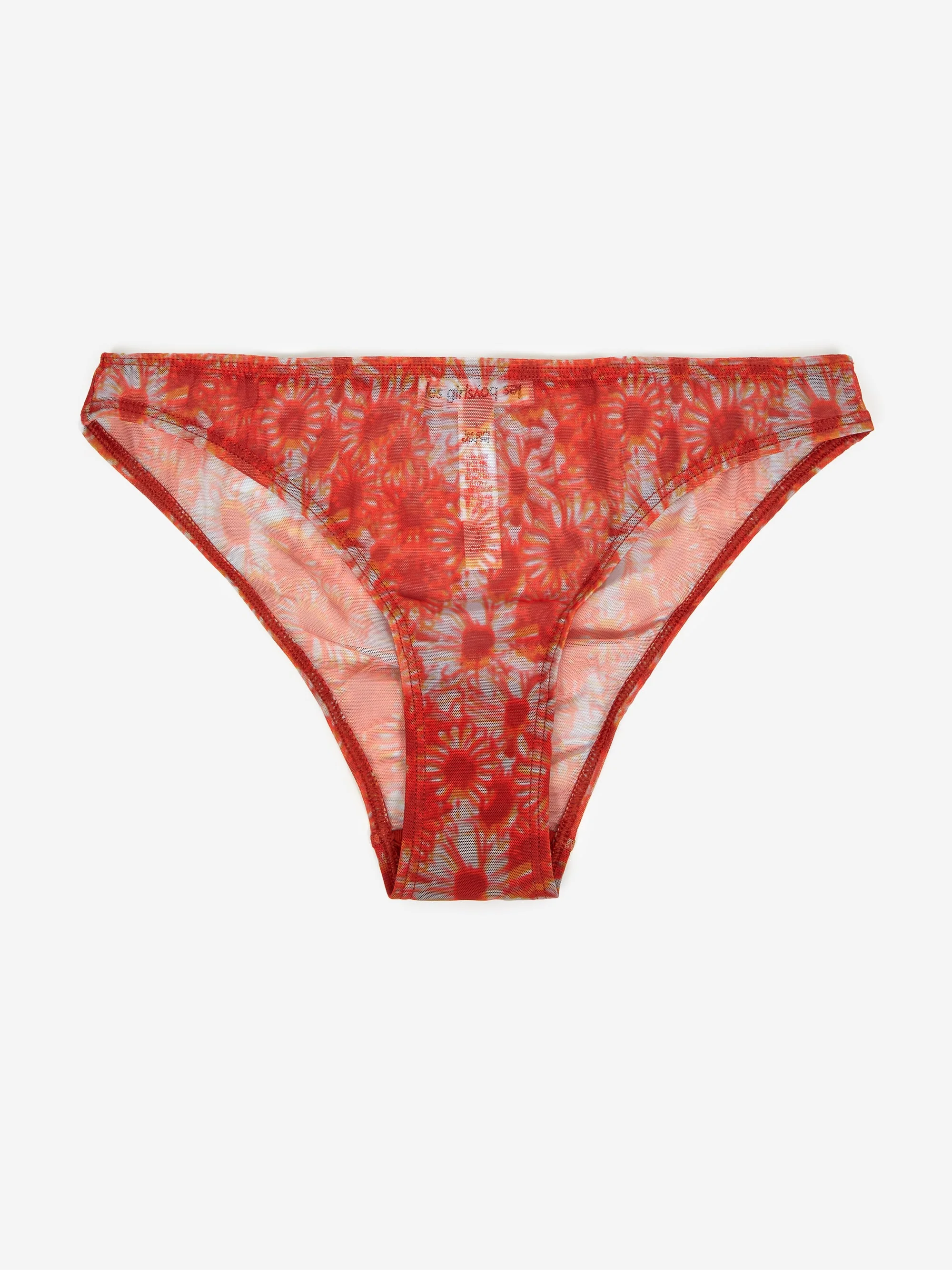 Les Girls Les Boys Printed Mesh Brief - Bosa Hazy Daisy - Image 2