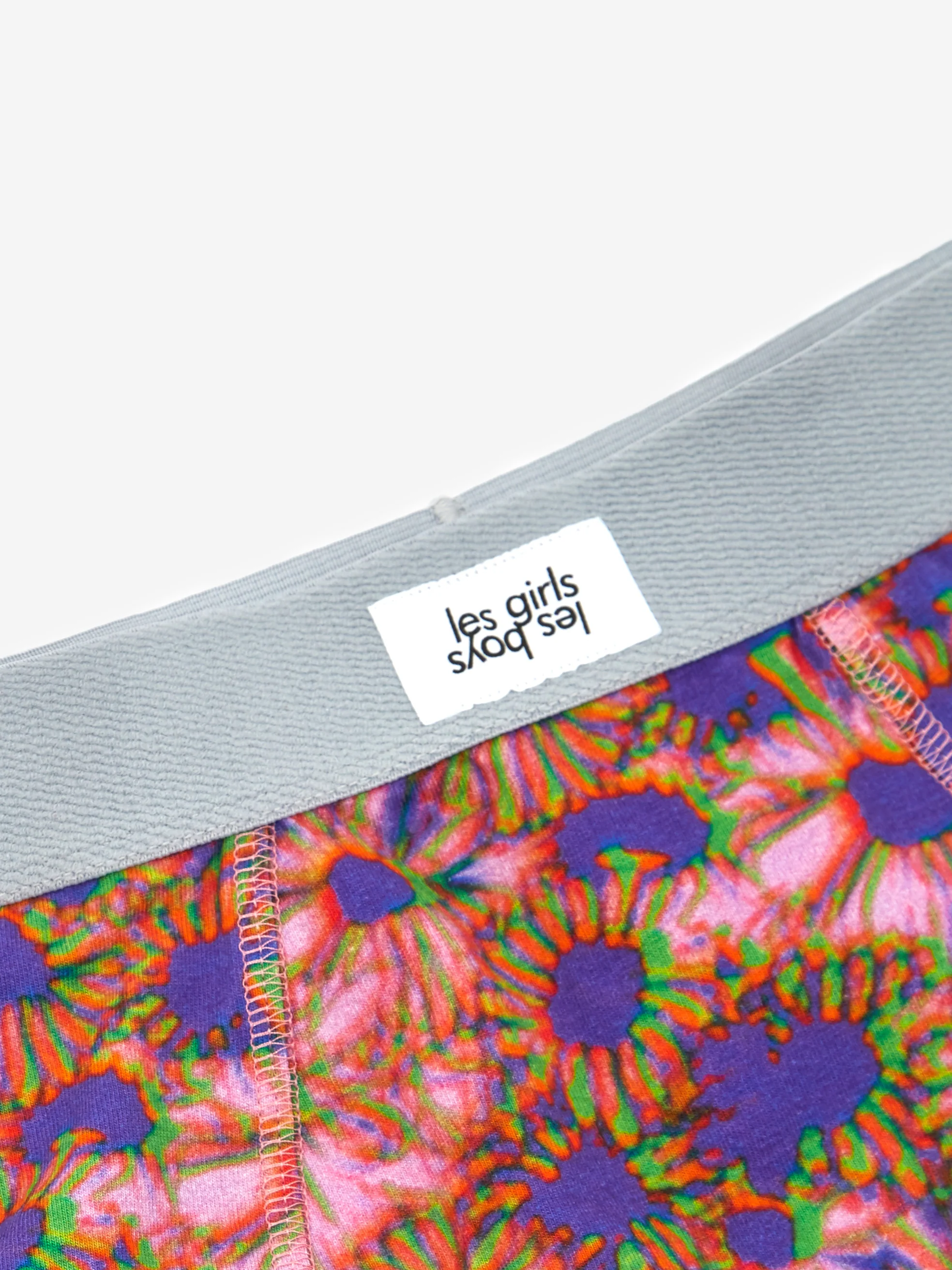 Les Girls Les Boys Ultimate Comfort High Waisted Brief - Hazy Daisy Print - Image 6