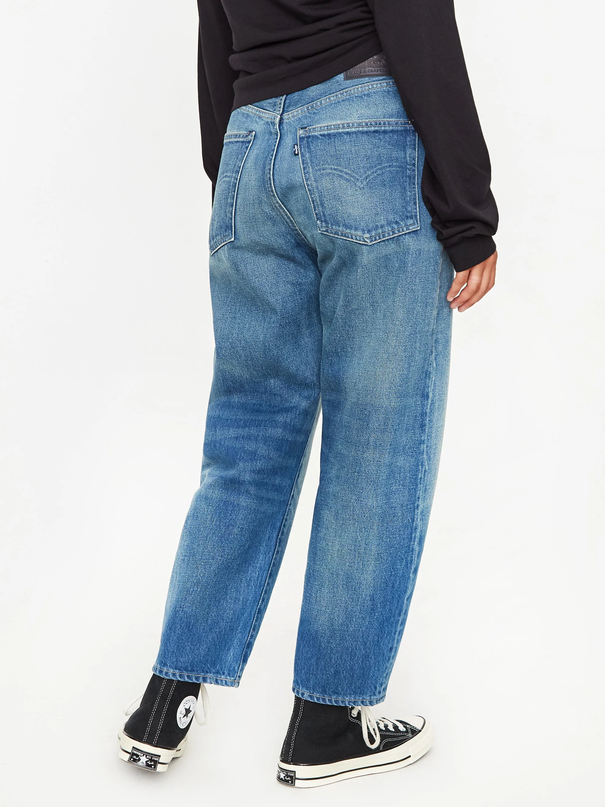 Levis Made & Crafted  Barrel Jean - Brook Blue - Image 5