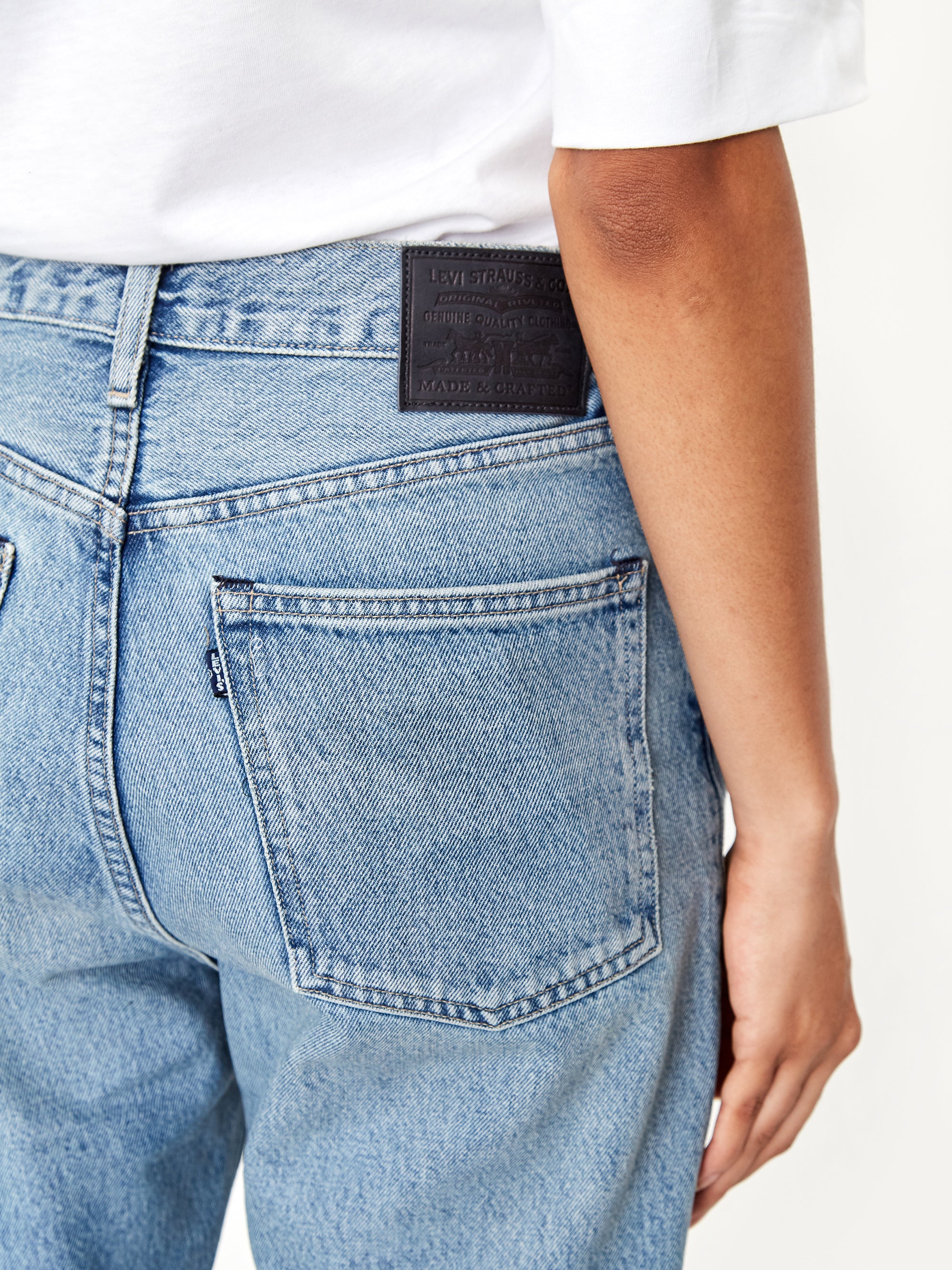 Levis Made & Crafted Barrel Jean - Haven Blue - Image 4